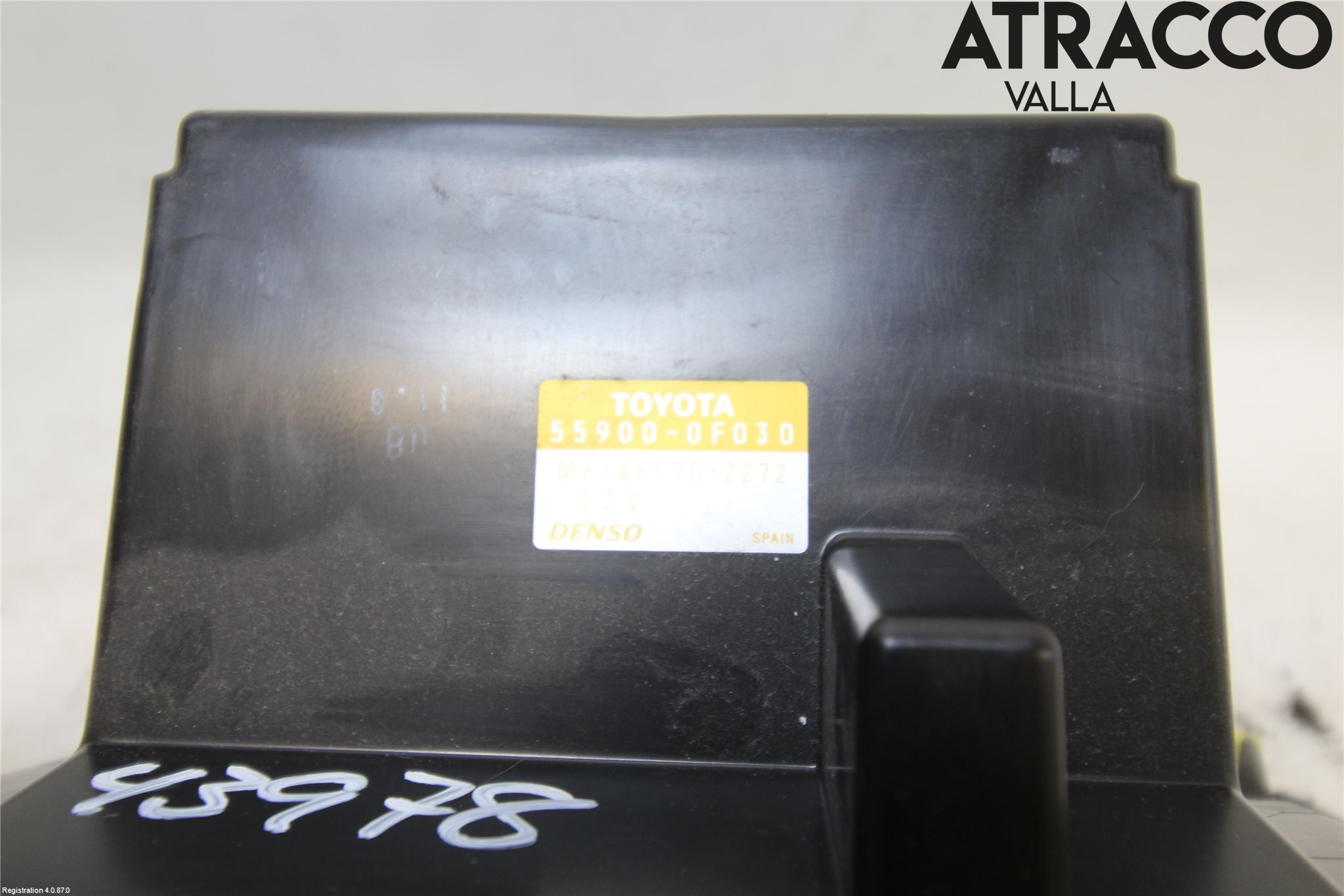 Toyota COROLLA VERSO 04-07 Varme Ac Betjening-Display