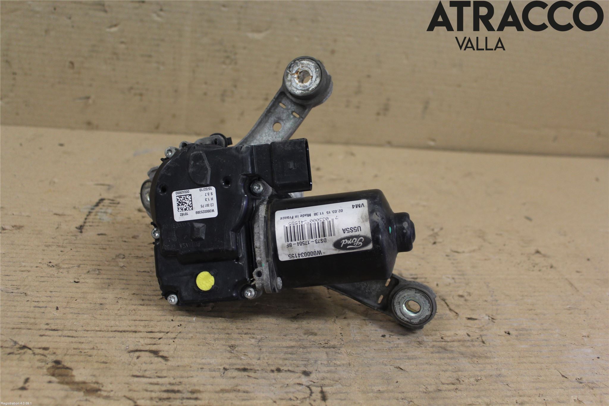 Ford MONDEO 15-22 Viskermotor Frontrute
