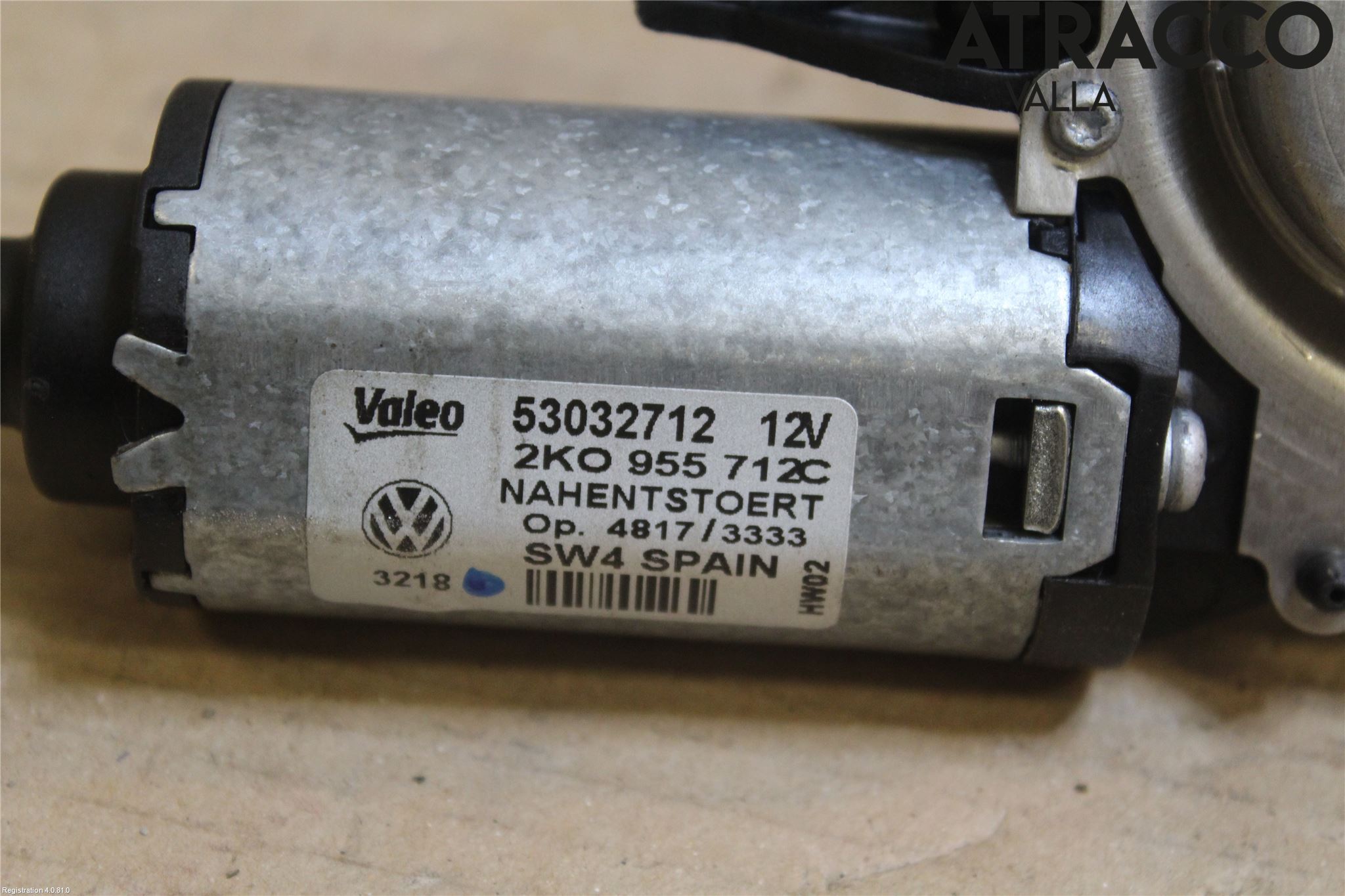 Volkswagen VW CADDY      04-10 Viskermotor Bakluke