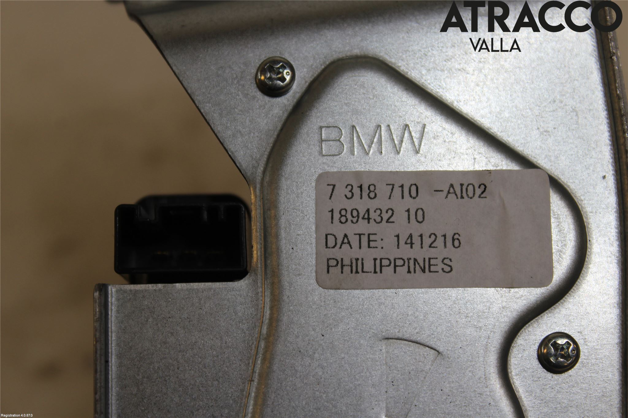 BMW X5 F15 13-18 Viskermotor Bakluke
