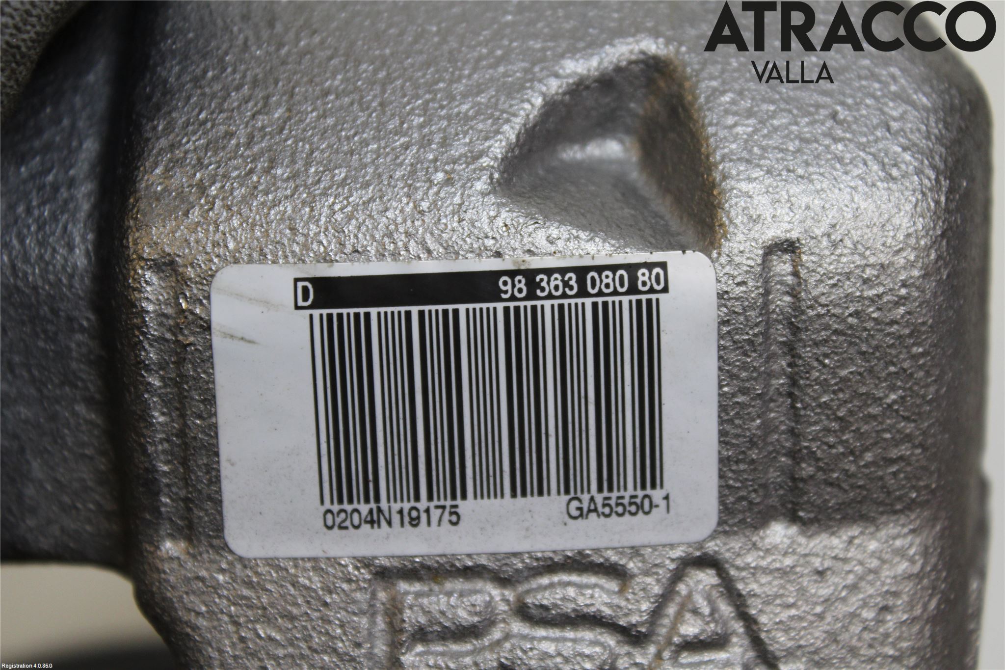 Peugeot 2008/E-2008 20- Bremsecaliper Foran Høyre