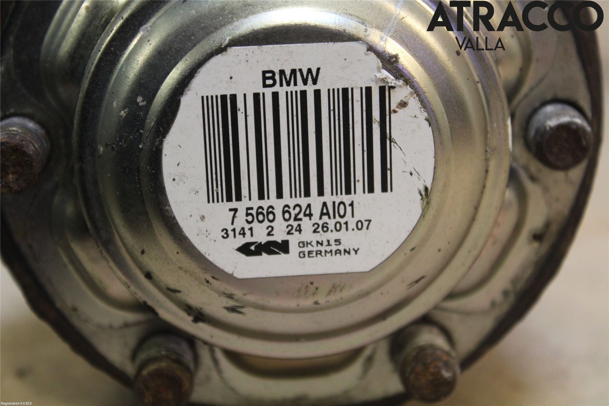 BMW 3 E90/91 SED/TOU 05-12 Drivaksel Bak Kompl Høyre
