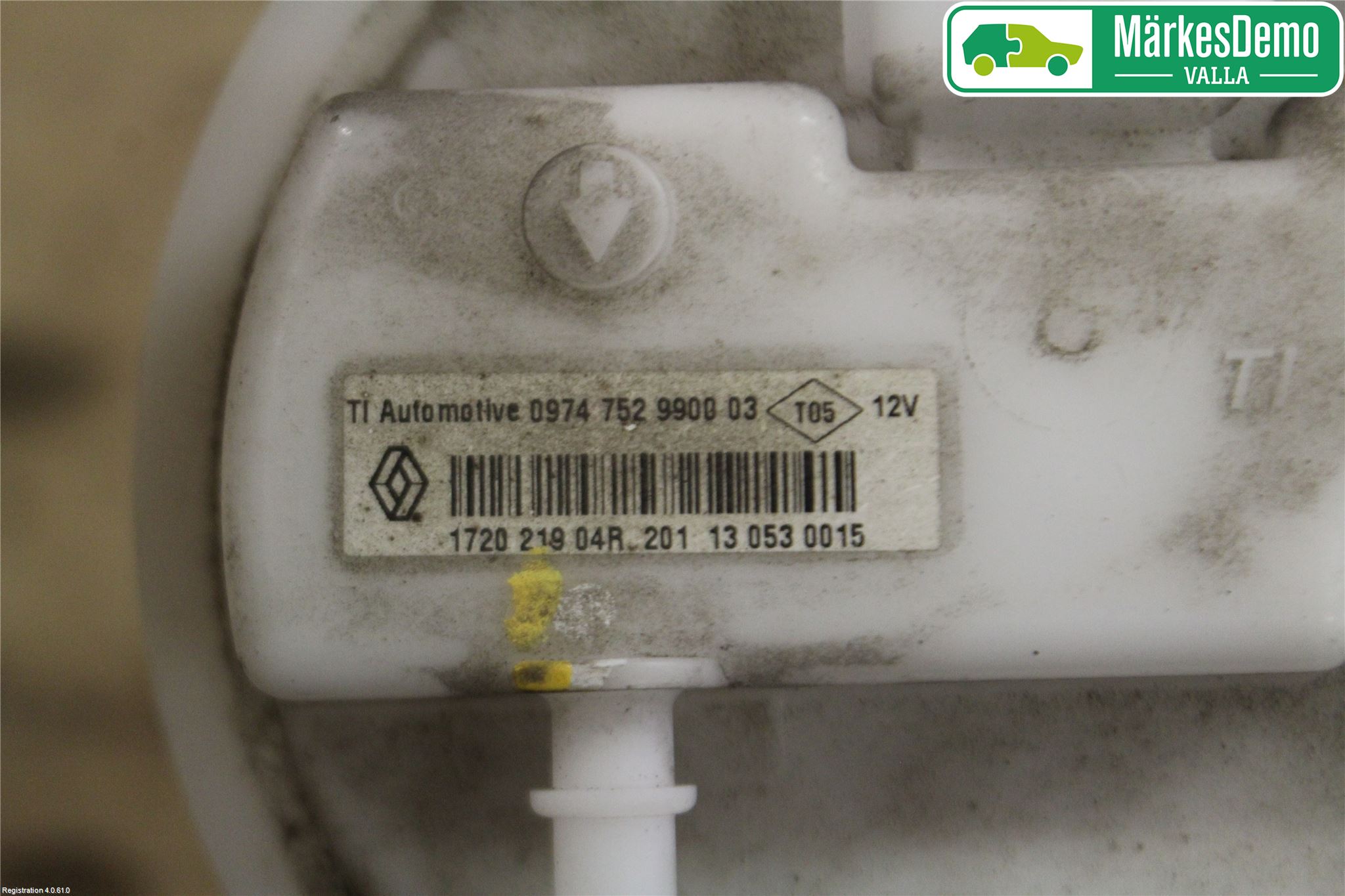 Dacia SANDERO/STEPWAY 13-20 Drivstoffpumpe Fødepumpe El