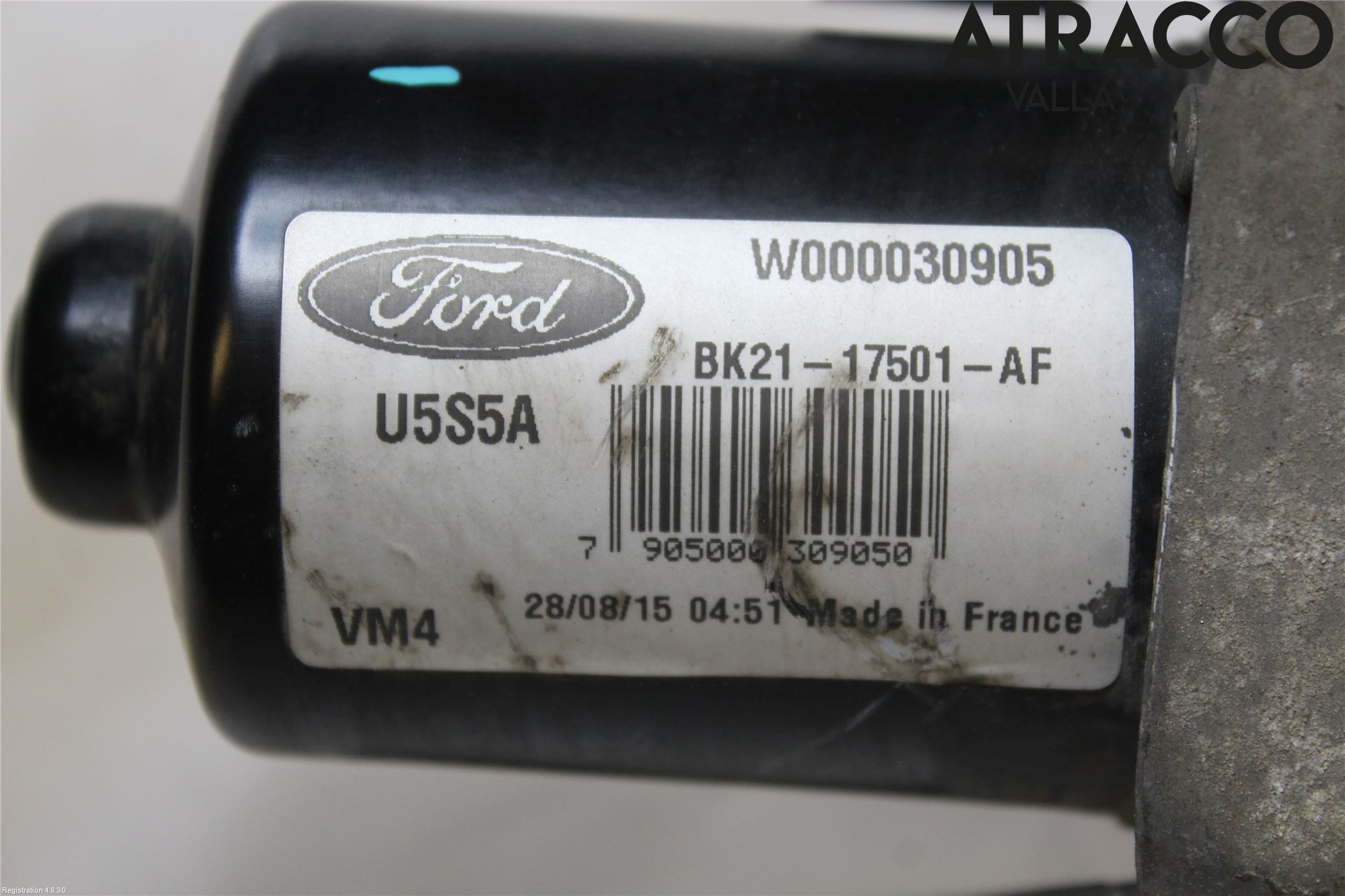 Ford TRANSIT SKÅP/BUSS 14-22 Viskermotor Frontrute