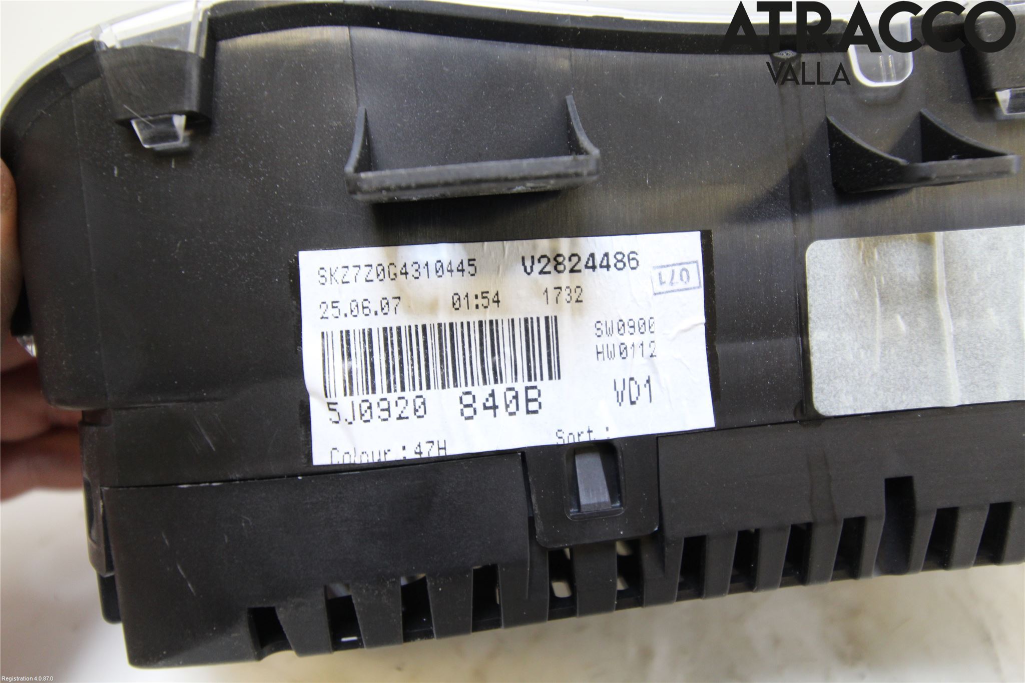 Skoda FABIA 07-14 Instr Kombinert