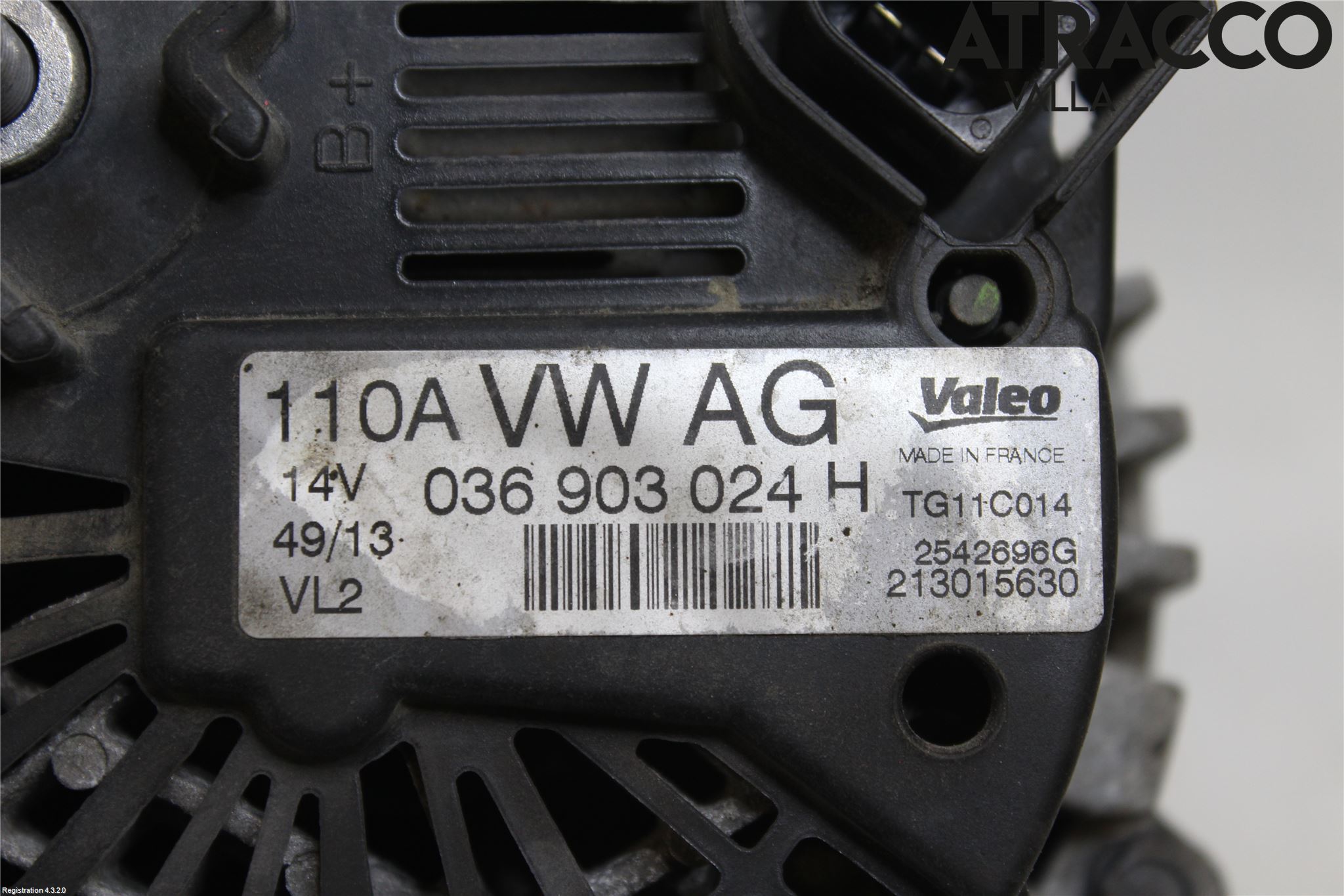Volkswagen VW POLO 10-17 Dynamo