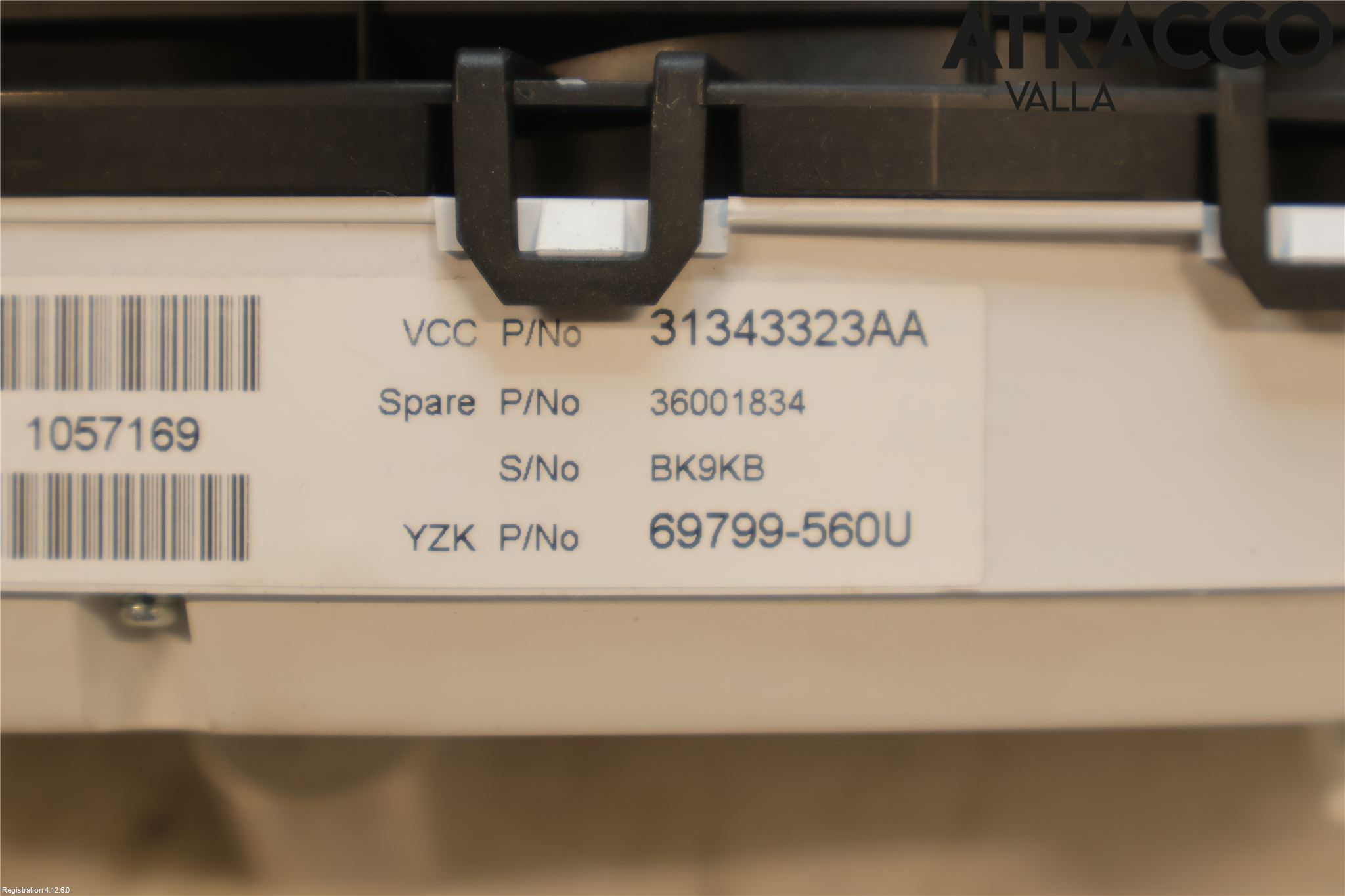 Volvo V60 11-13 Instr Kombinert