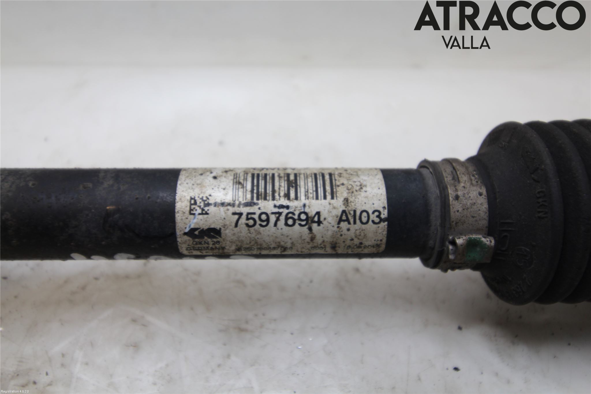 BMW 4 F32/F33/F82/F83 13-20 Drivaksel Foran Kompl Høyre