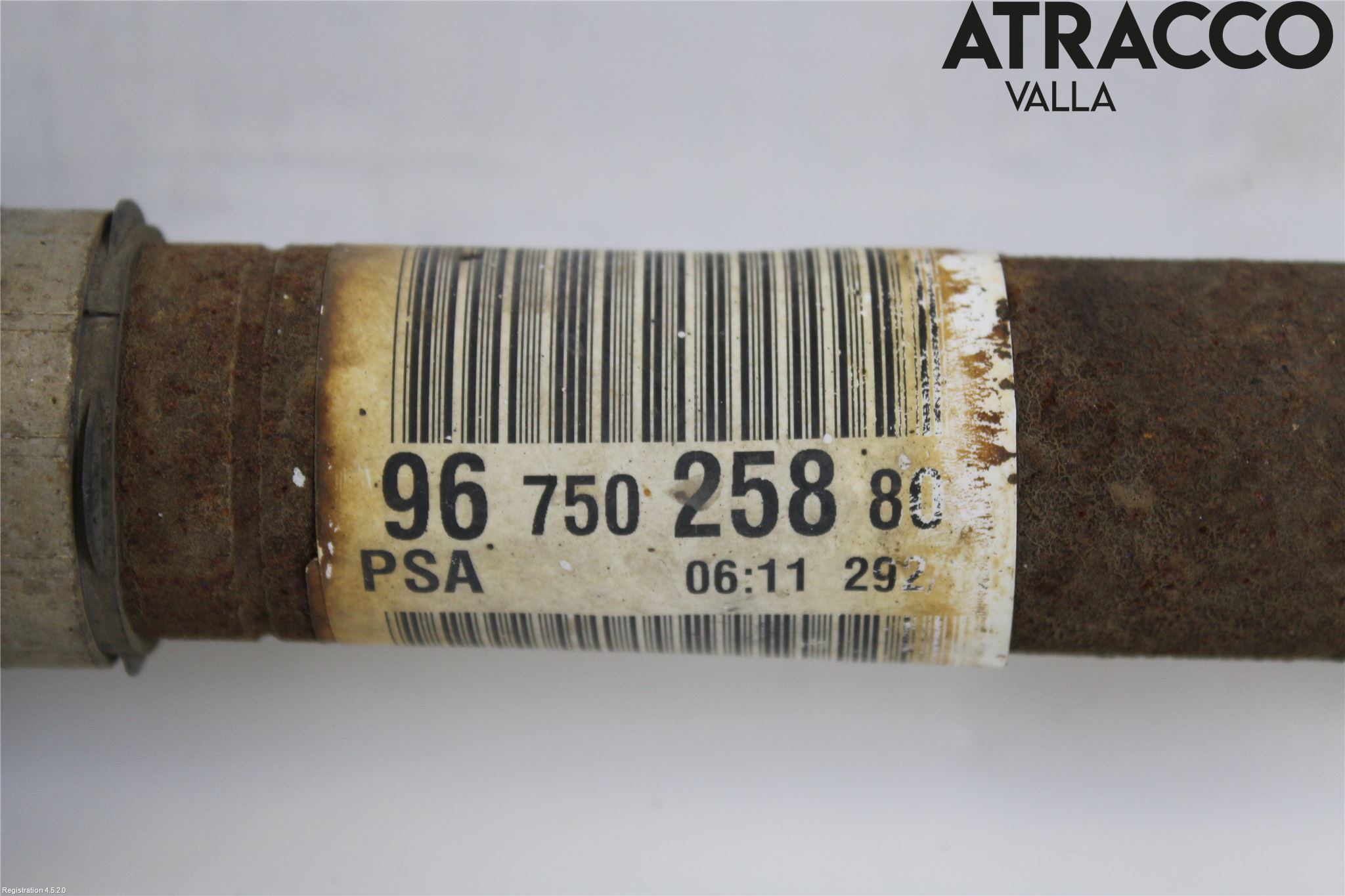 Citroen C4 PICASSO 14-18 Drivaksel Foran Kompl Venstre