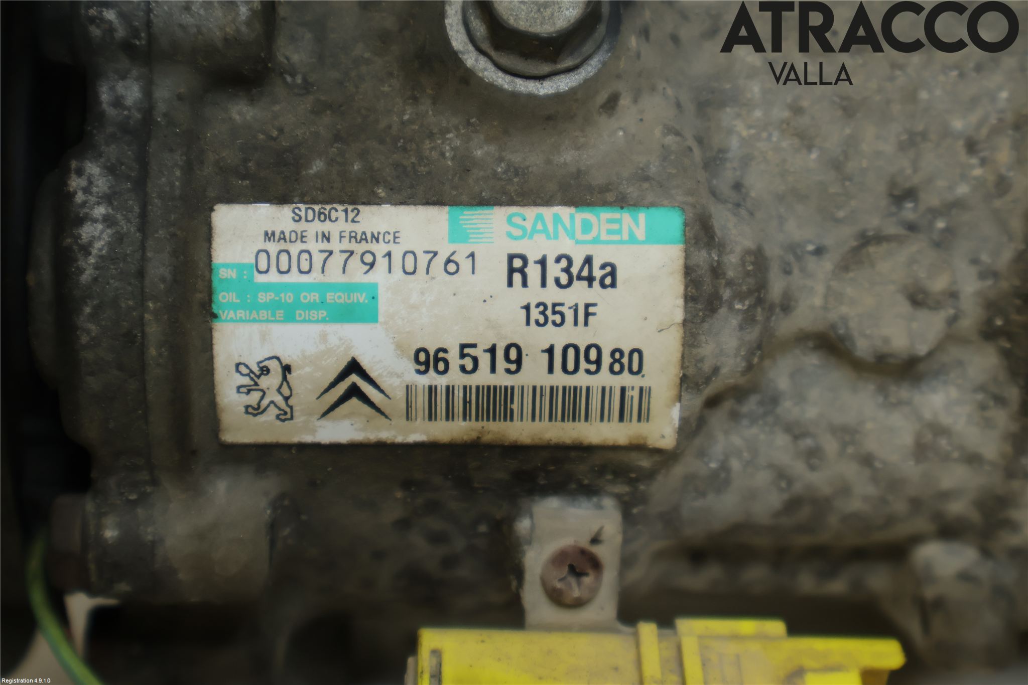 Citroen C4 I   05-10 Varme Ac Kompressor