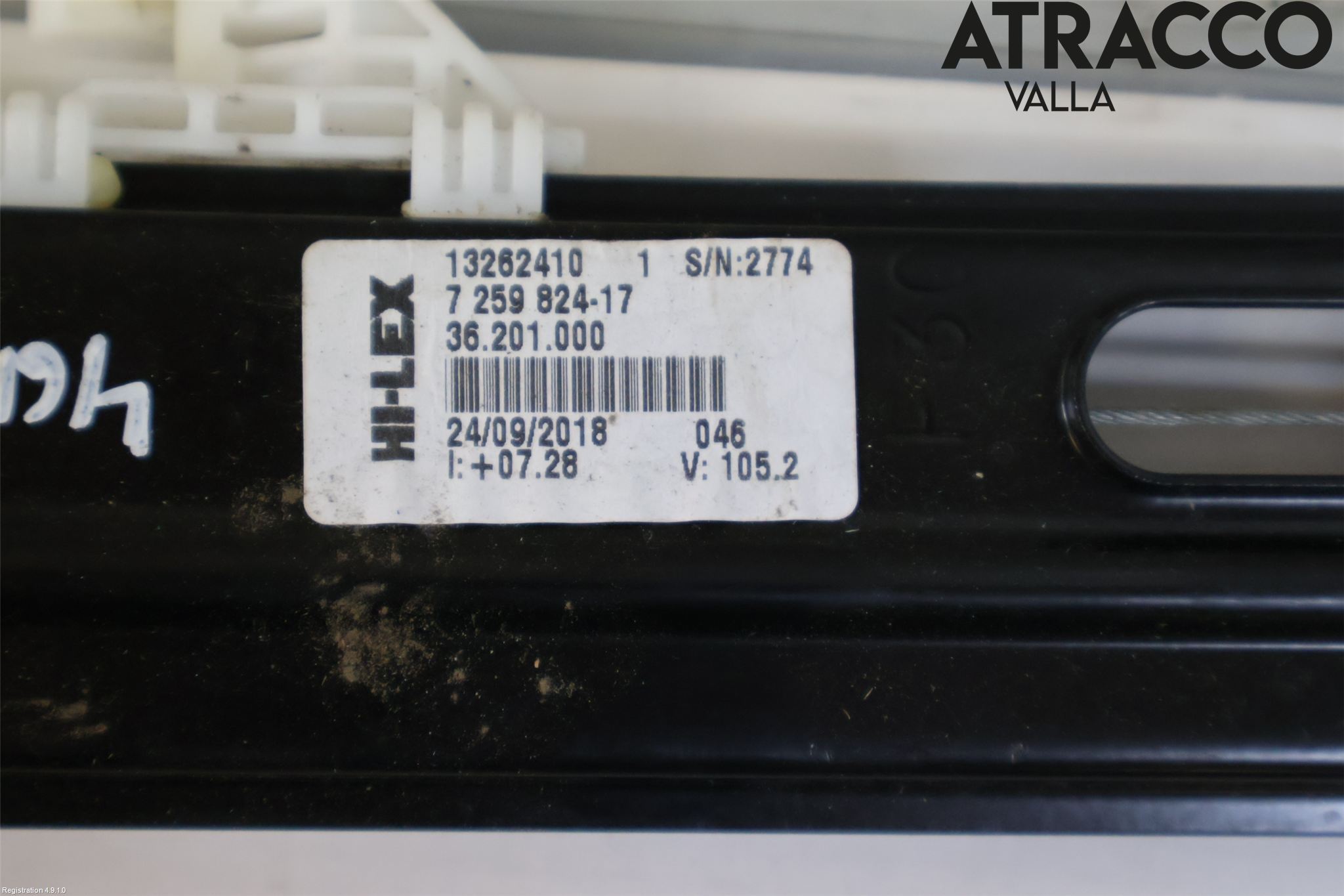 BMW 3 F30/F31/F80 12-19 Vindusheis El Komp