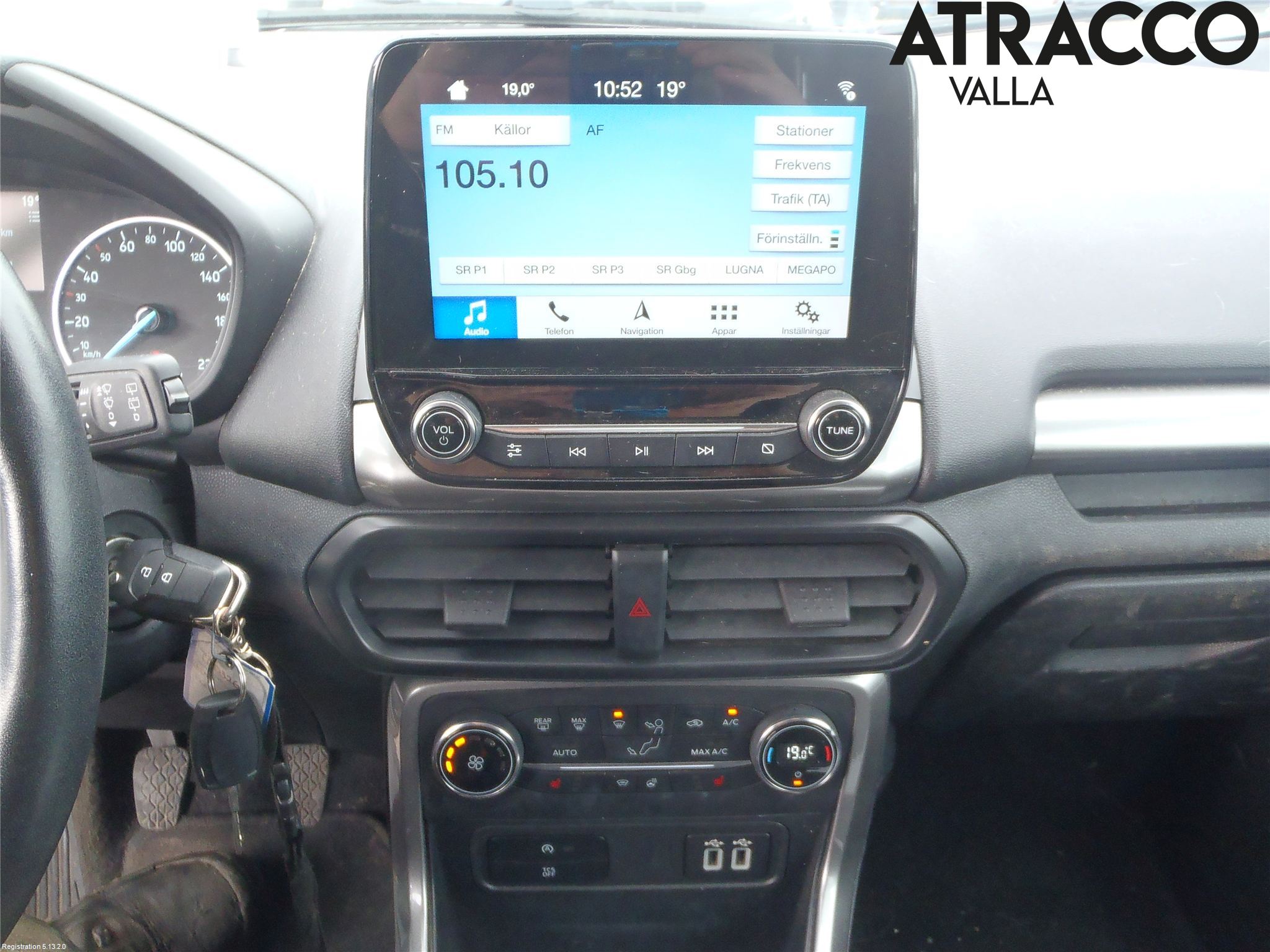 Ford ECOSPORT 17- Stereo Radio Med Cd