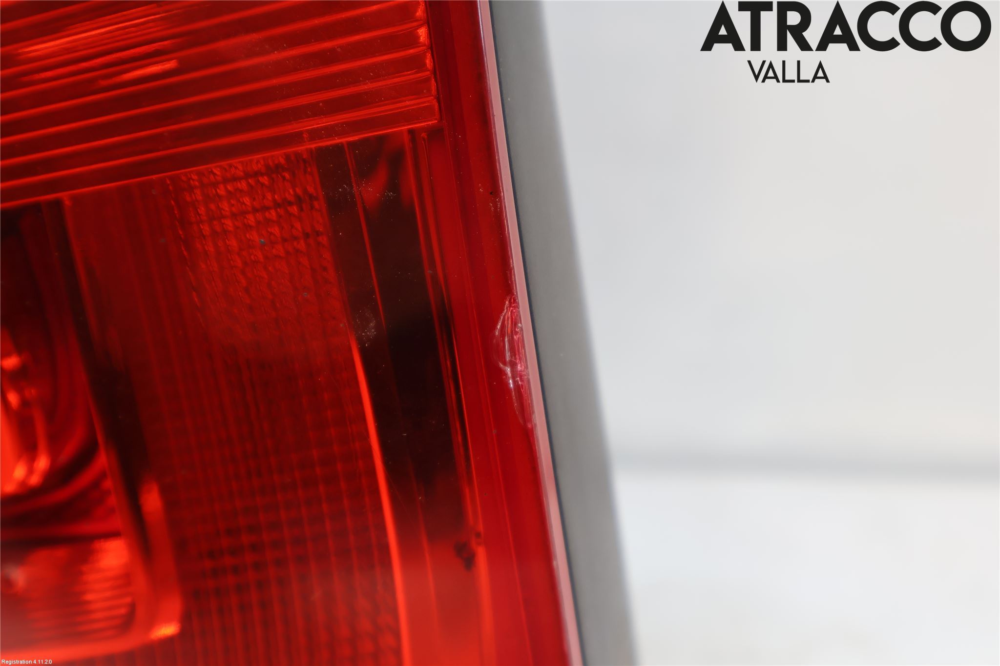 Volkswagen VW TIGUAN 07-16 Baklykt Høyre  På Luke(Indre)