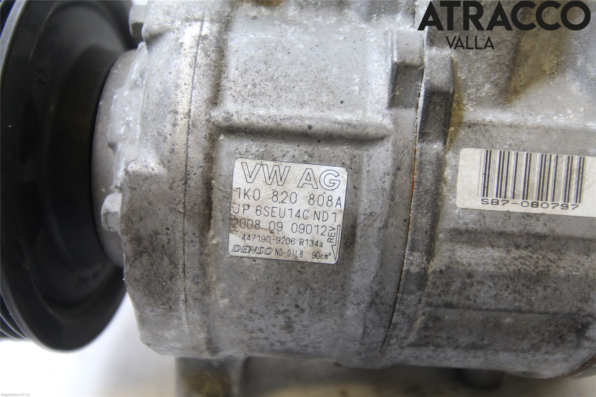 Volkswagen VW PASSAT 05-11 Varme Ac Kompressor