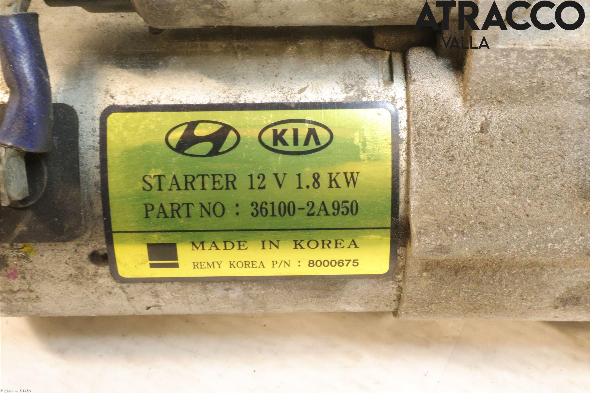 Kia OPTIMA 16-20 Startmotor Diesel