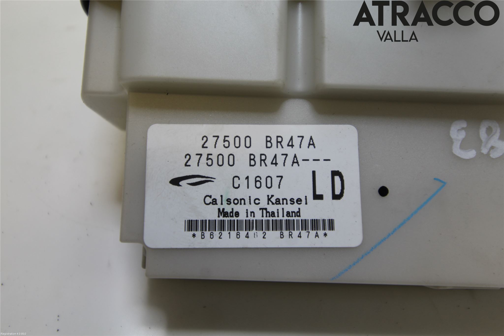 Nissan QASHQAI 10-14 Varme Ac Betjening-Display