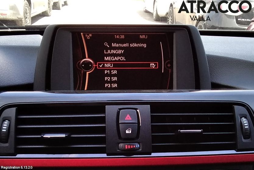 BMW 3 F30/F31/F80 12-19 Instr Skjerm Dvd-Gps-Ac-Tlf
