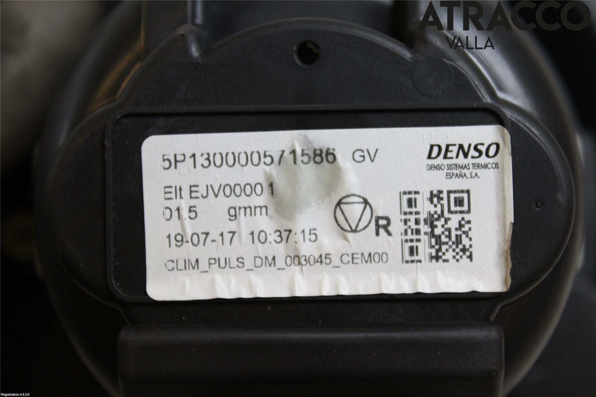 Peugeot 3008 17-24 Varme Ac Varmeapparatvifte