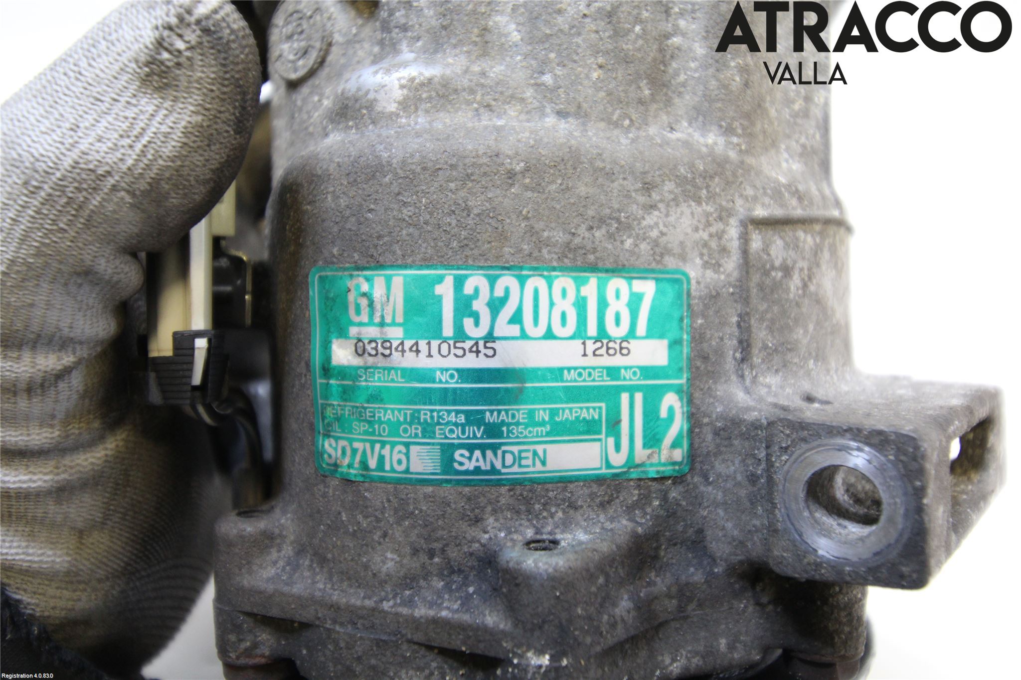 Opel VECTRA C 06-08 Varme Ac Kompressor