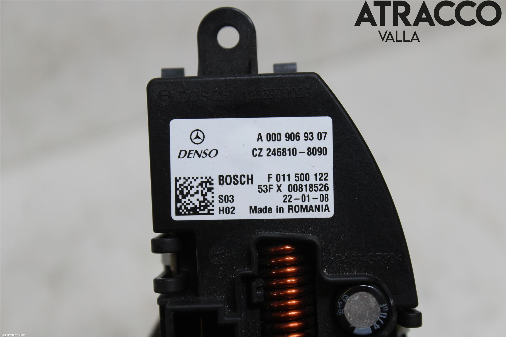 Mercedes-Benz MB SPRINTER (W907/W910) 19- Varmeapparat Viftemotstand