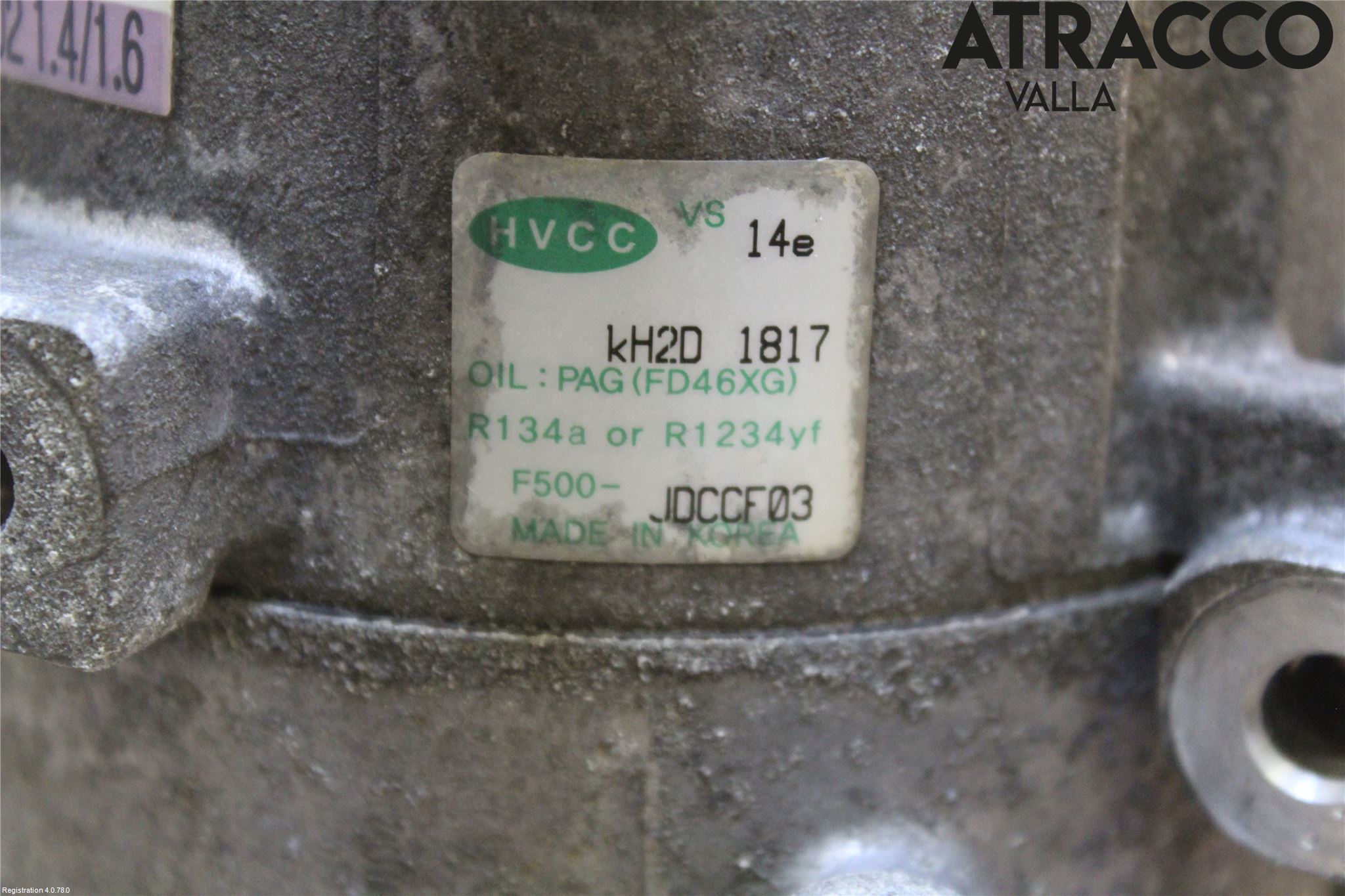 Kia CEED 12-18 Varme Ac Kompressor