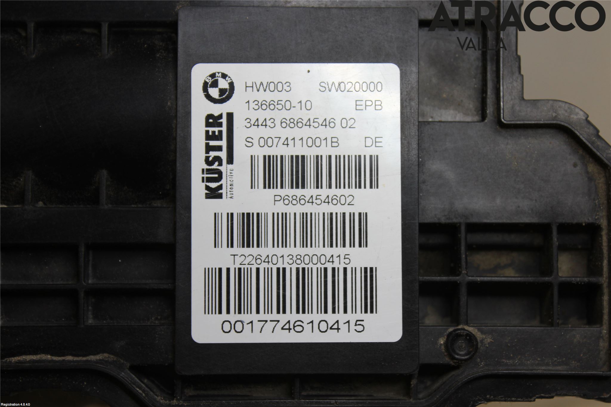 BMW X5 F15 13-18 Parkeringsbrems Elektrisk Betj