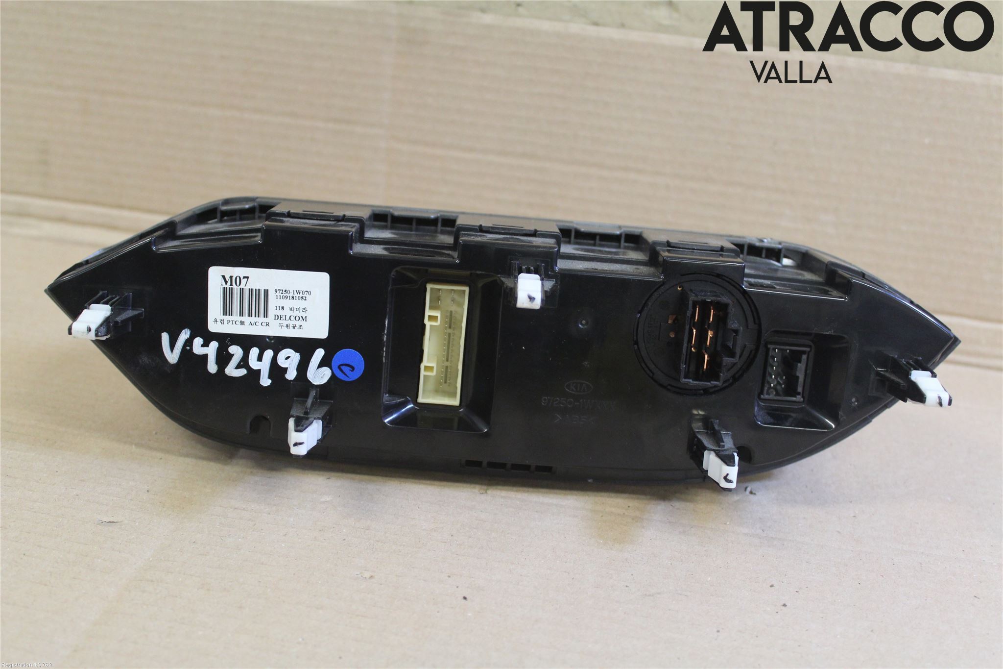 Kia RIO 12-16 Varme Ac Betjening-Display