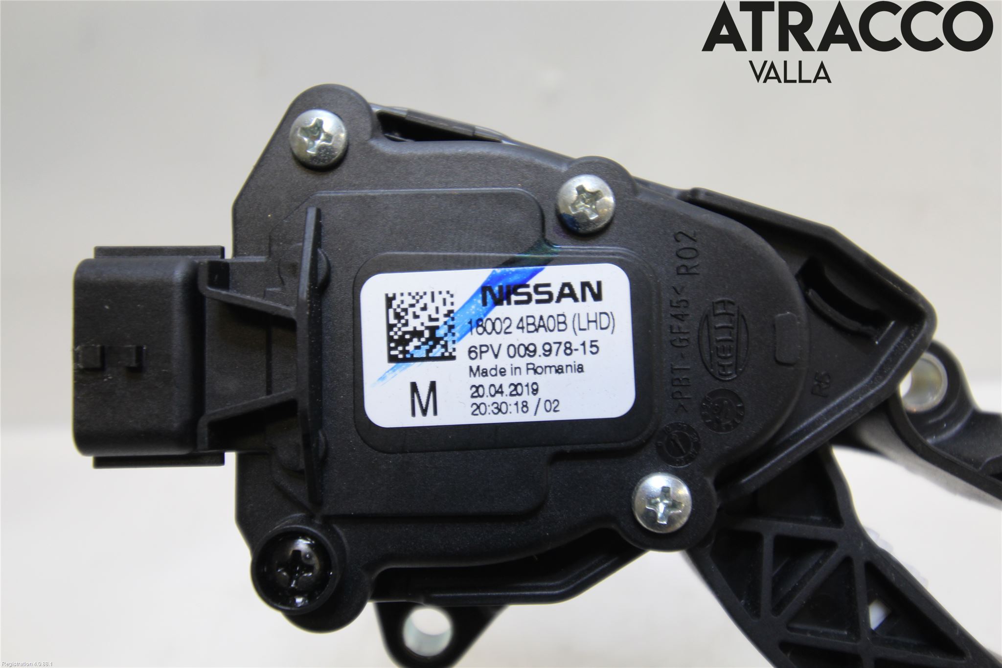 Nissan QASHQAI 17-21 Gasspedal