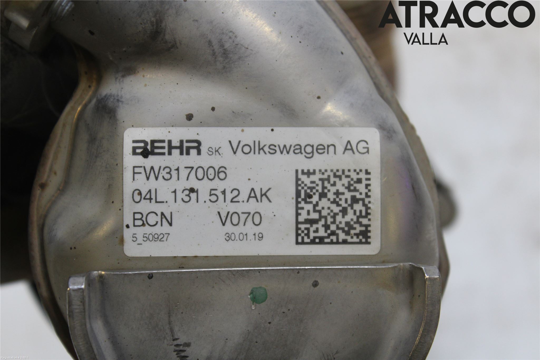 Volkswagen VW CADDY 16-20 Eksos Kjøler