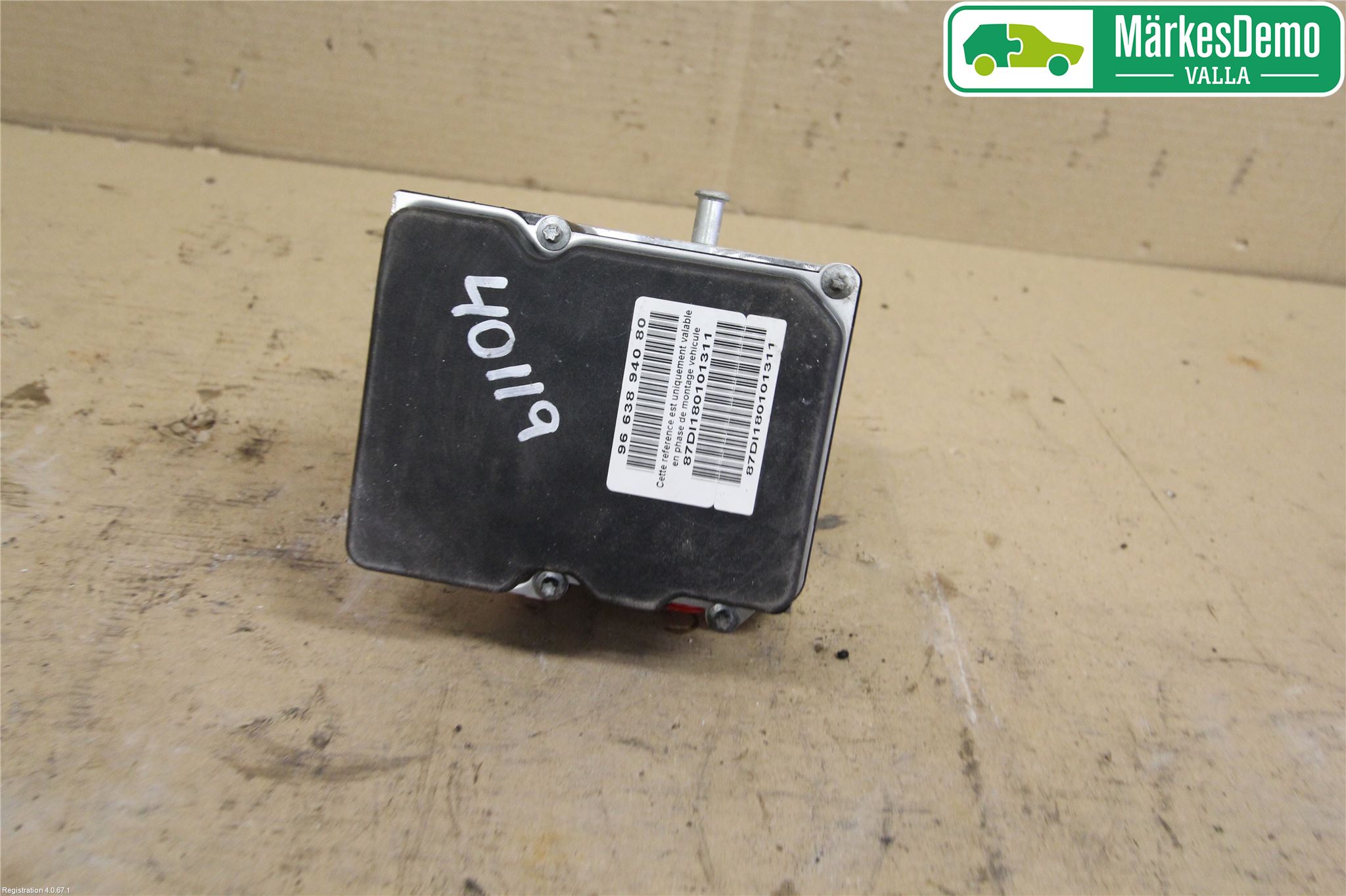 Peugeot 407 Abs Hydraulikkaggregat