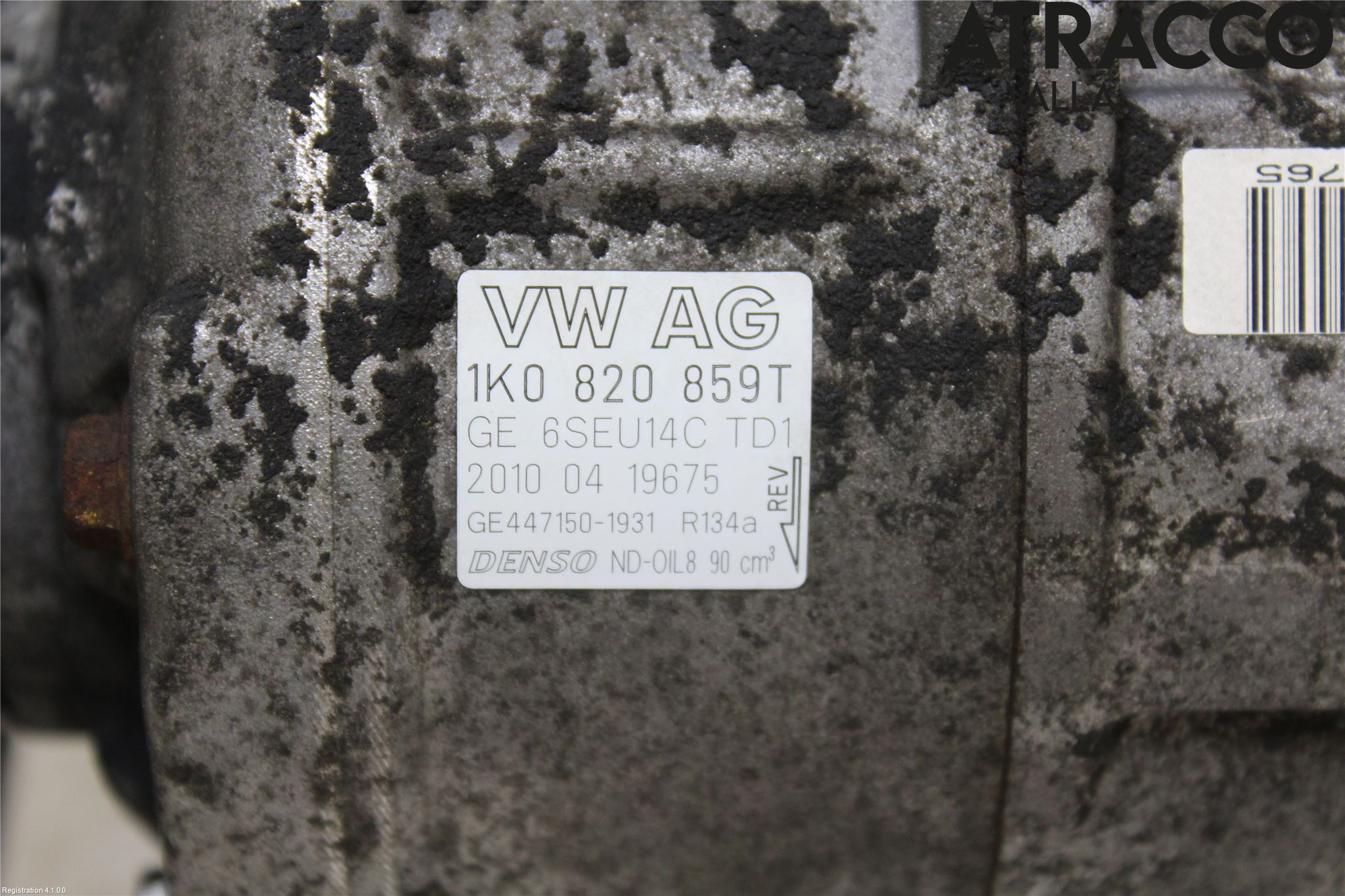 Volkswagen VW PASSAT 05-11 Varme Ac Kompressor