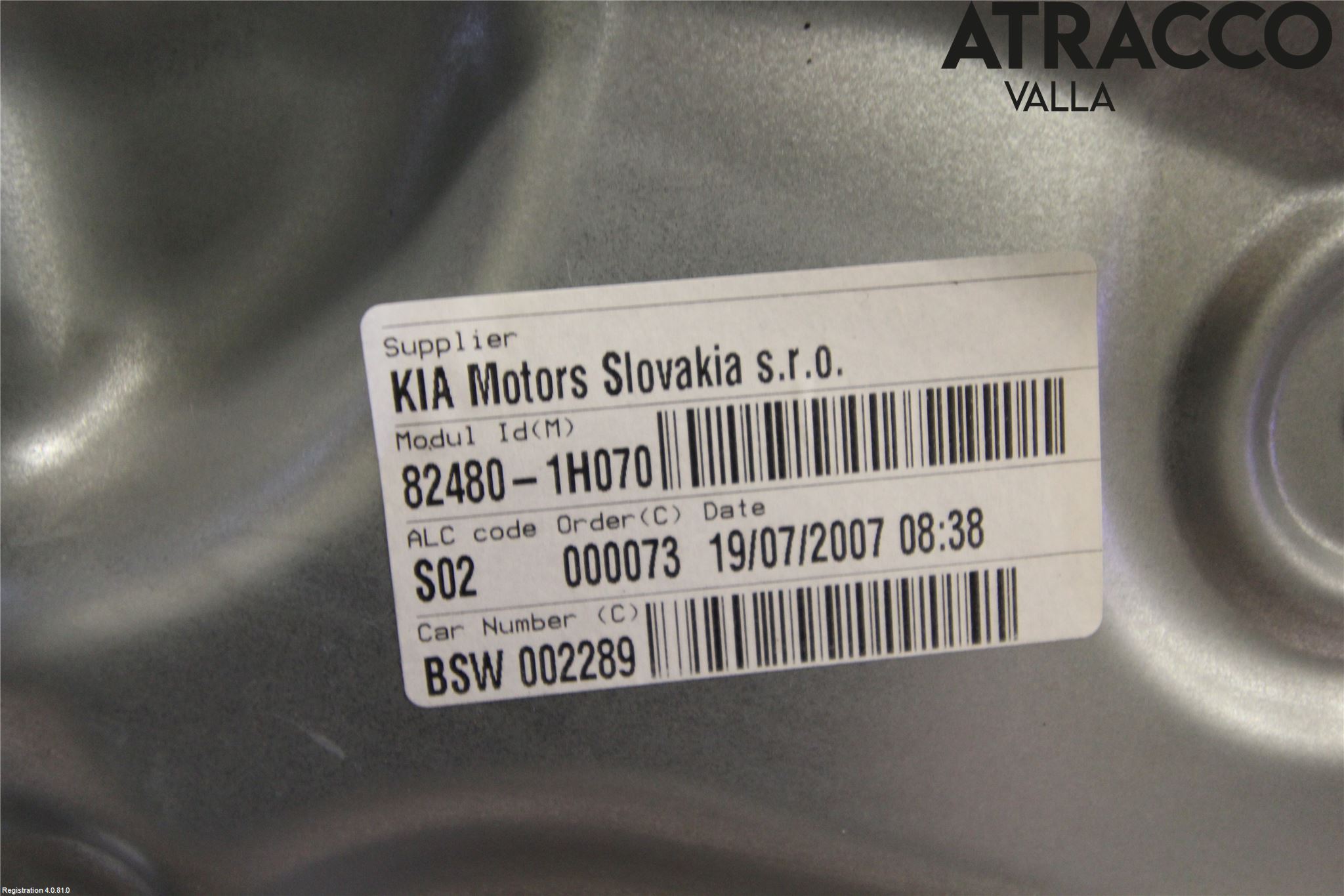 Kia CEED 06-12 Vindusheis El Komp
