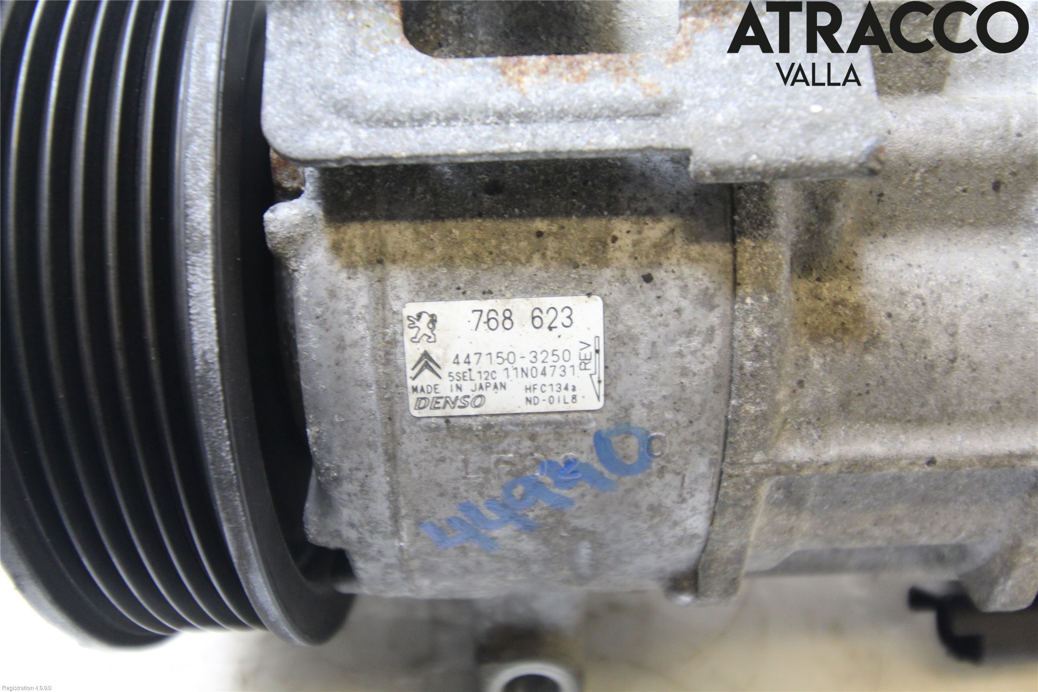 Citroen C4 II 11-18 Varme Ac Kompressor