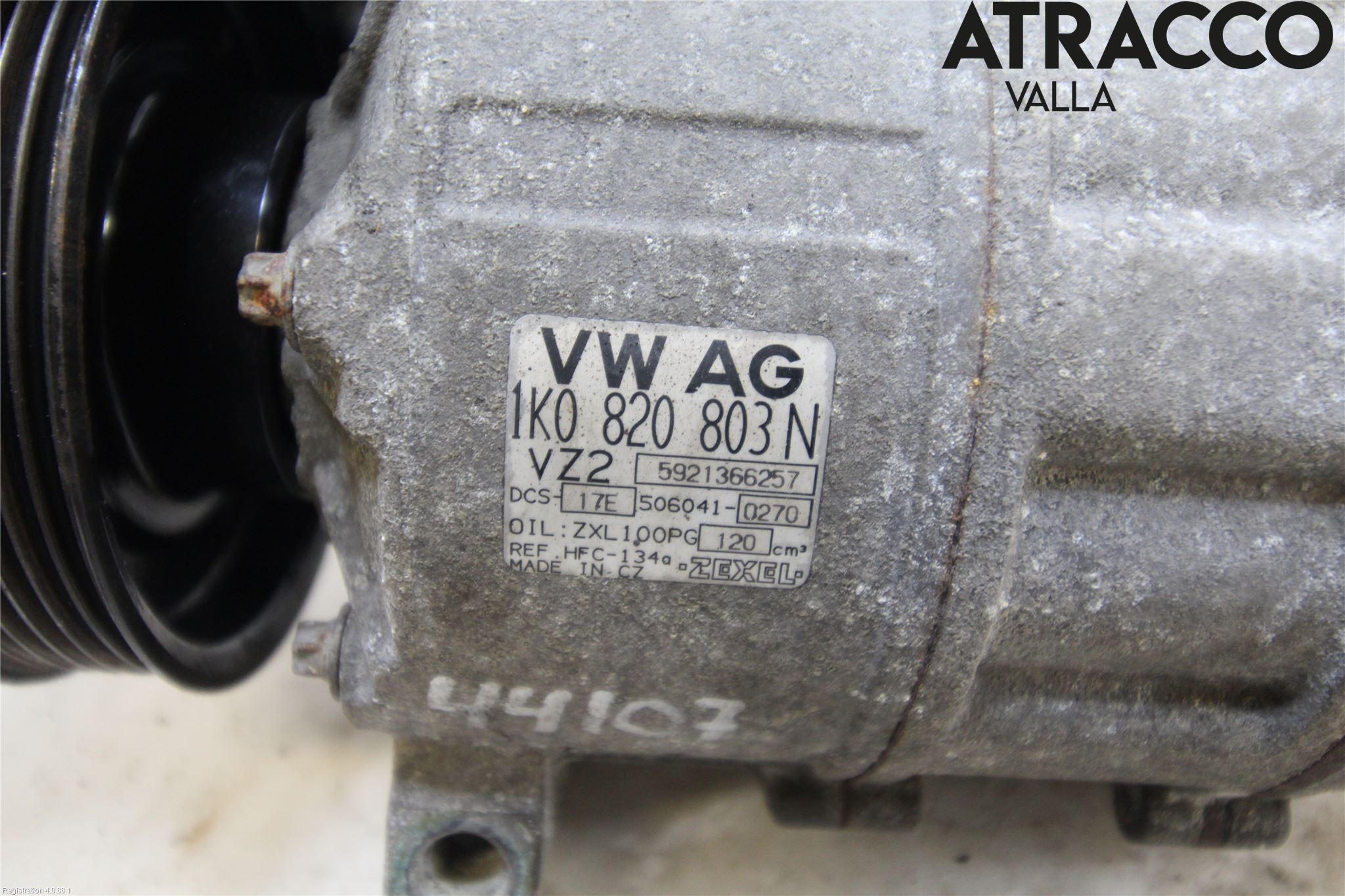Volkswagen VW GOLF V 04-09 Varme Ac Kompressor