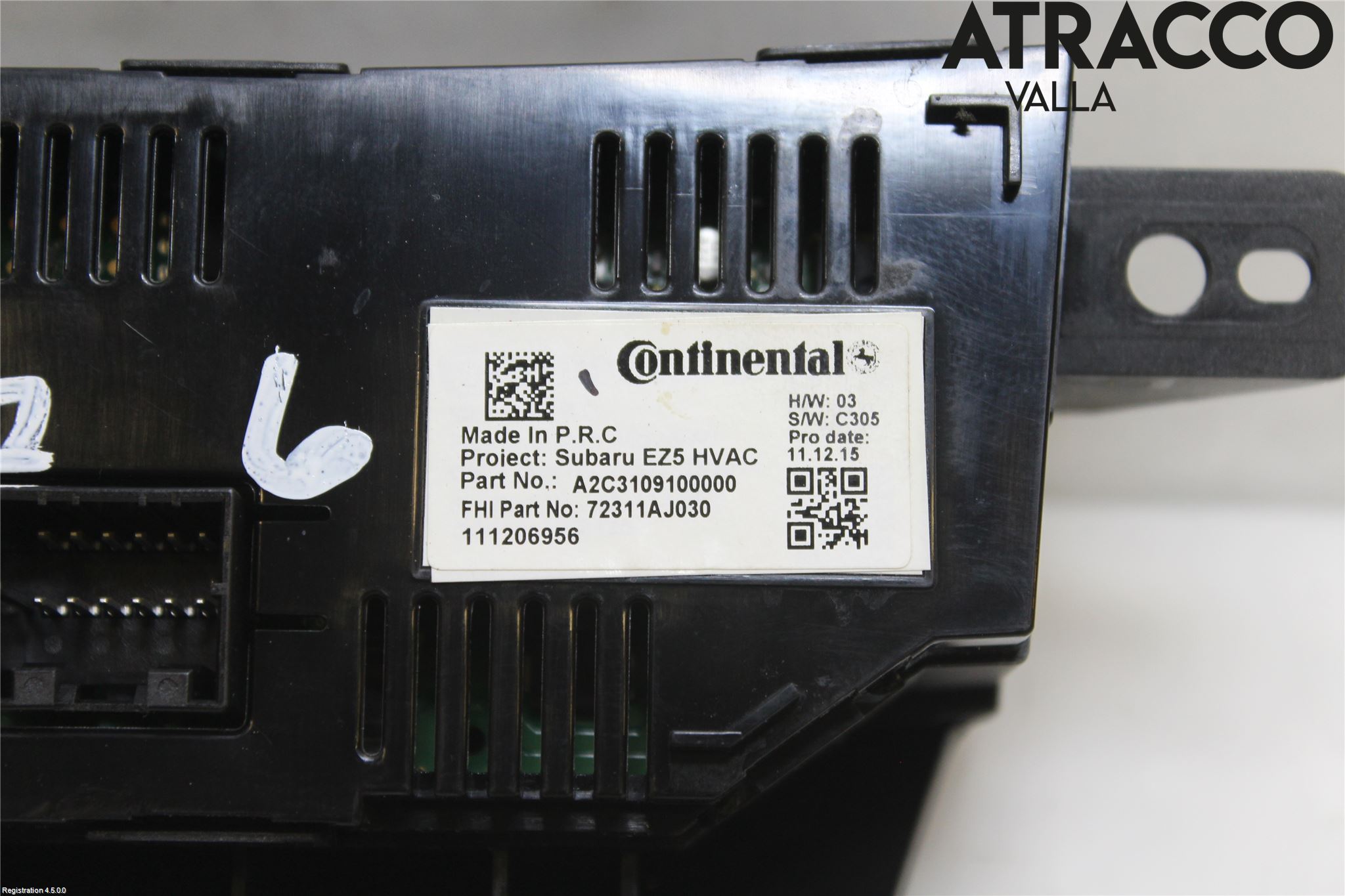 Subaru OUTBACK 10-15 Varme Ac Betjening-Display