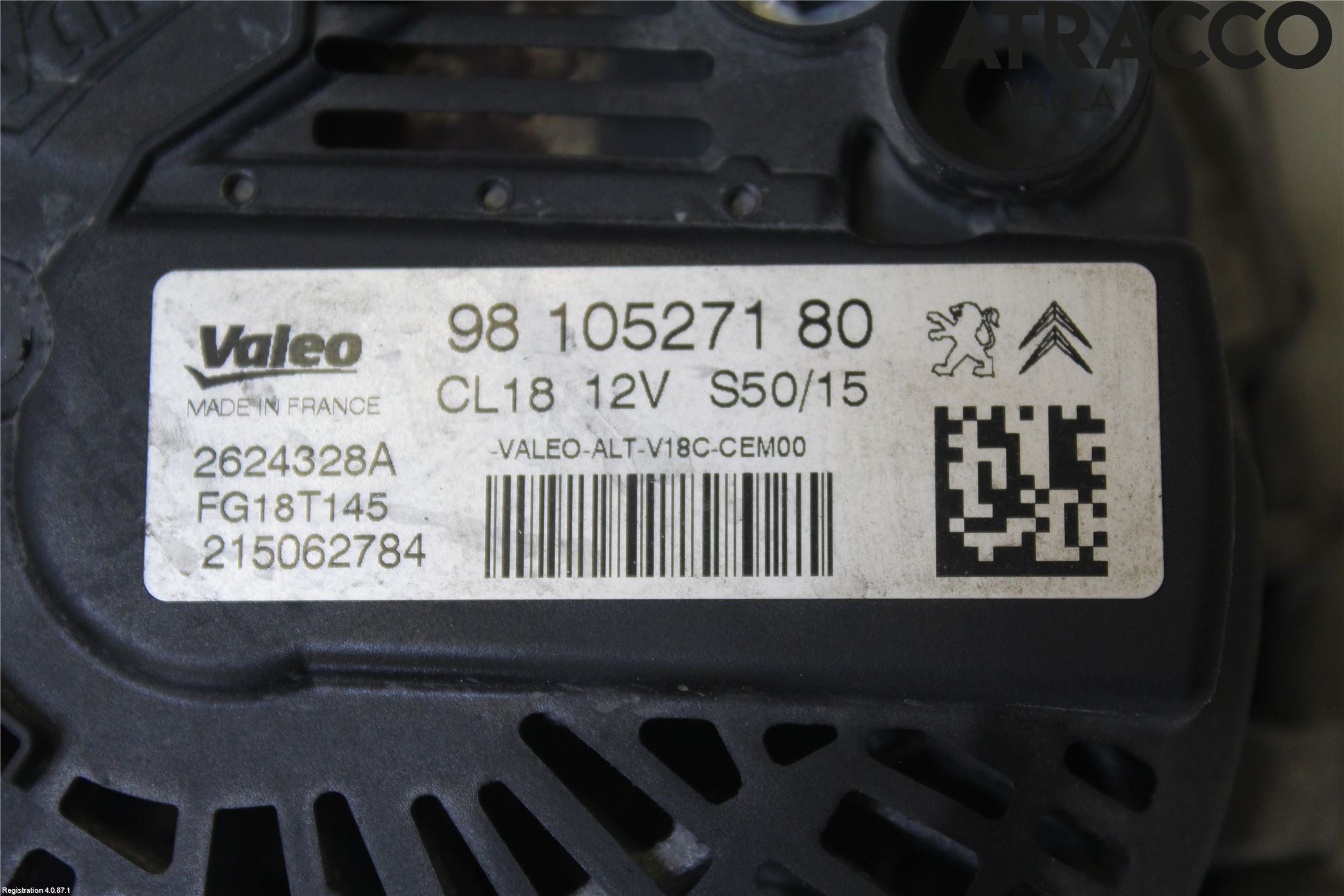 Peugeot PARTNER 16-18 Dynamo
