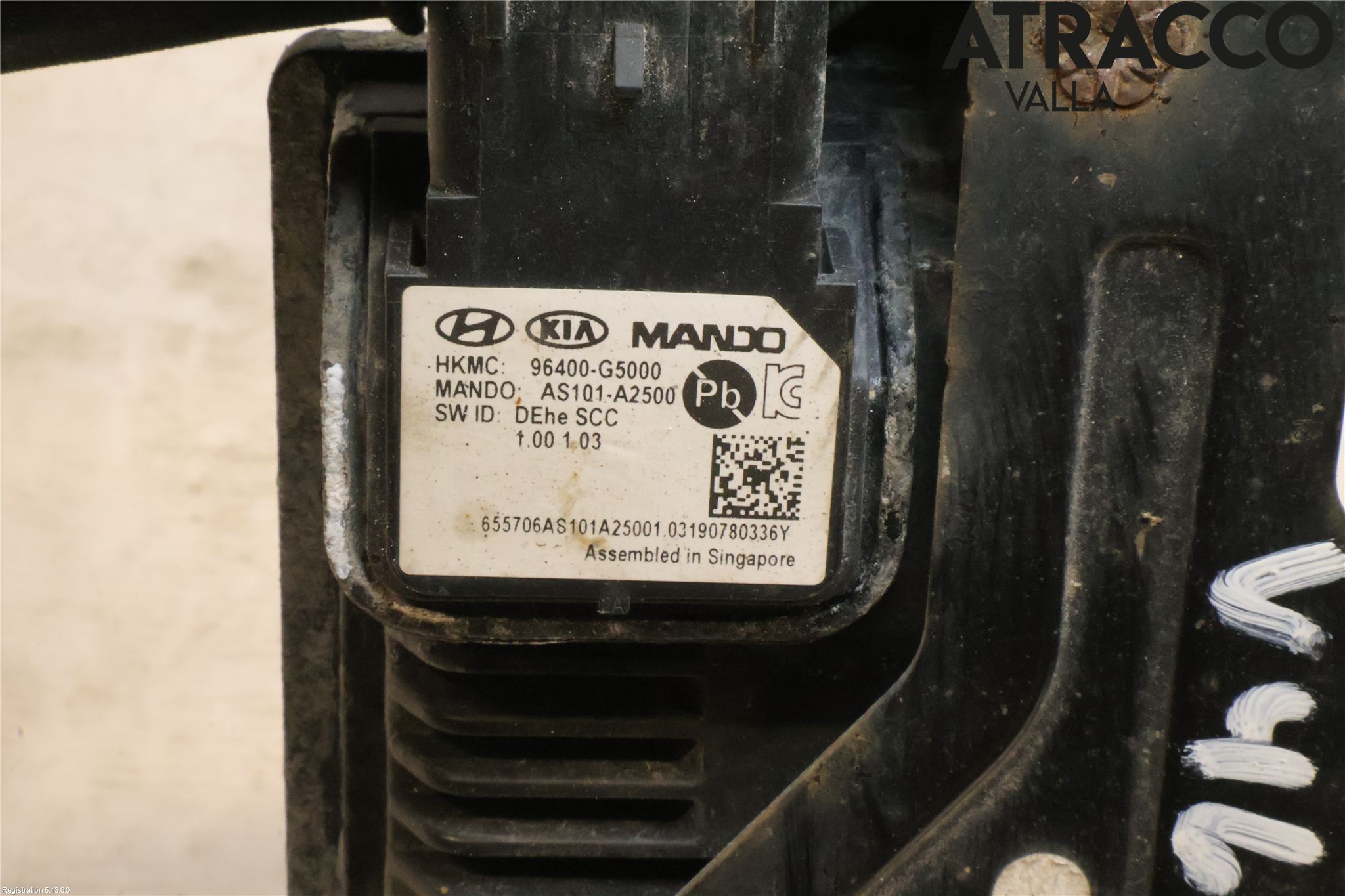 Kia NIRO (DE) 17-22 Sensor Fartsbegrensning