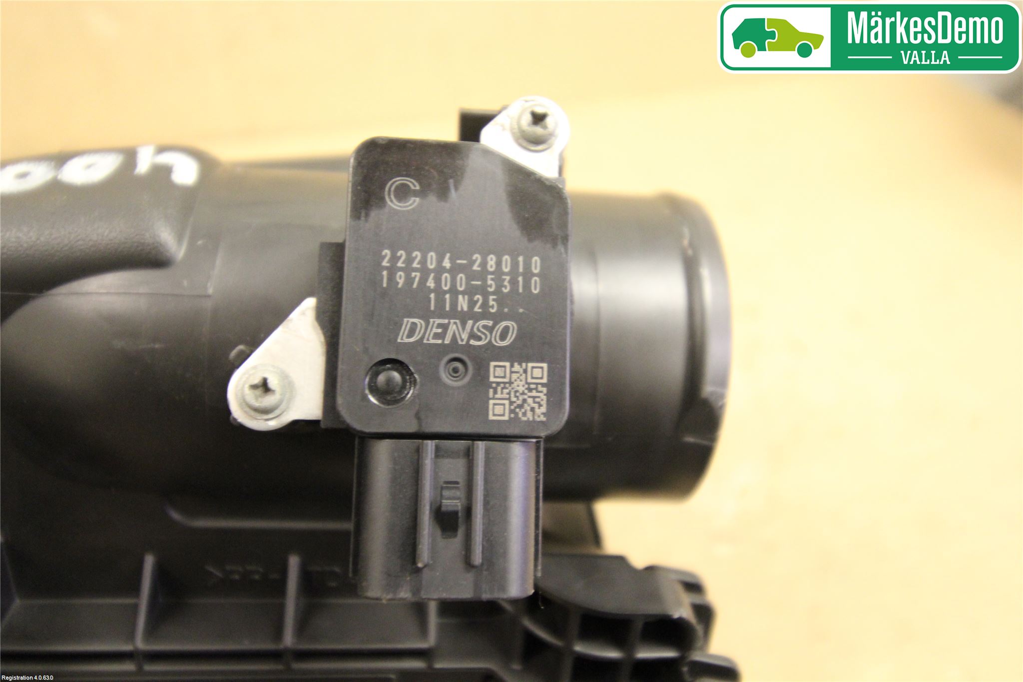 Toyota VERSO-S 11-16 Luftfilter Boks