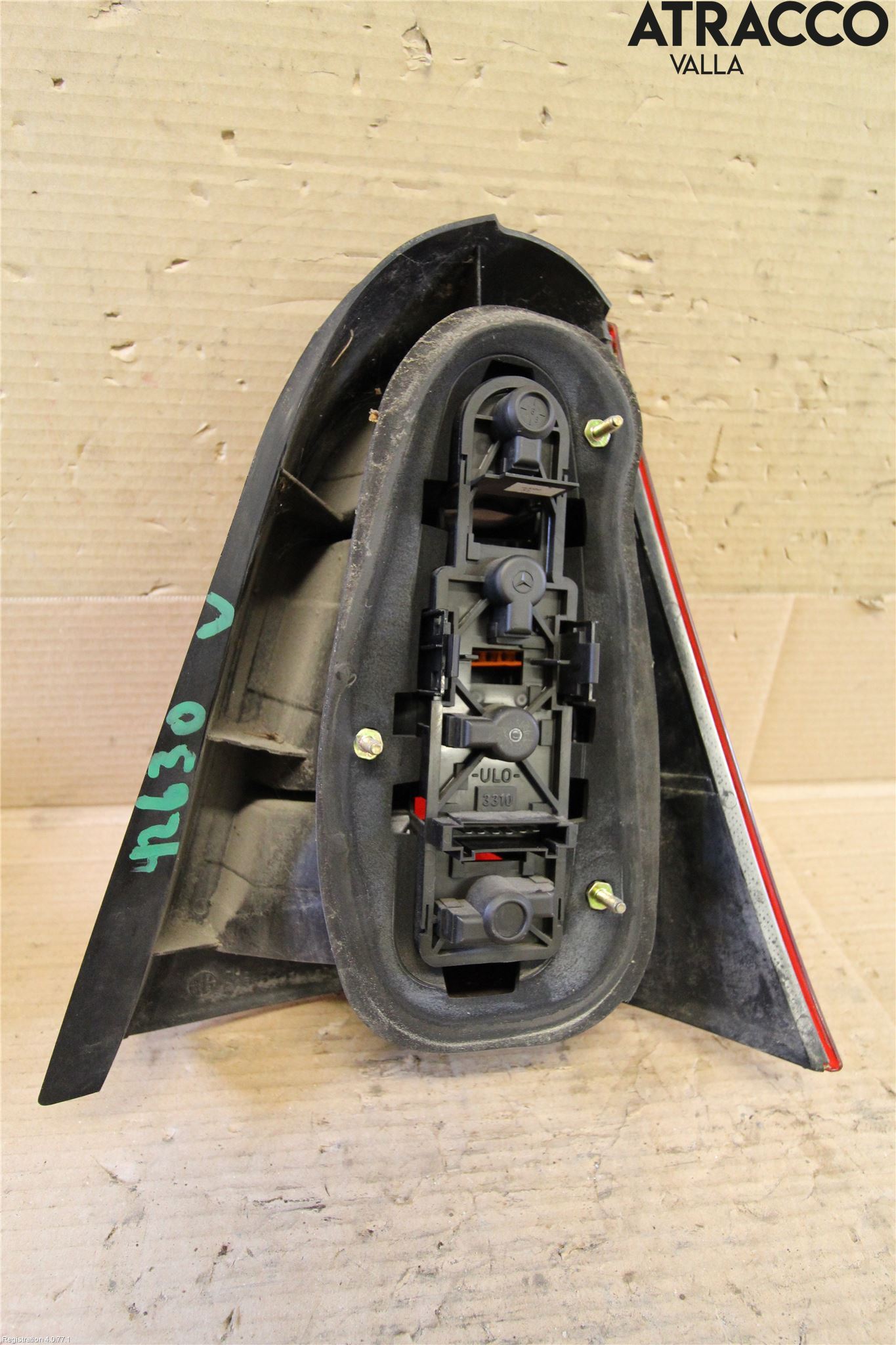 Mercedes-Benz MB A-KLASS (W168) 98-04 Baklykt Venstre