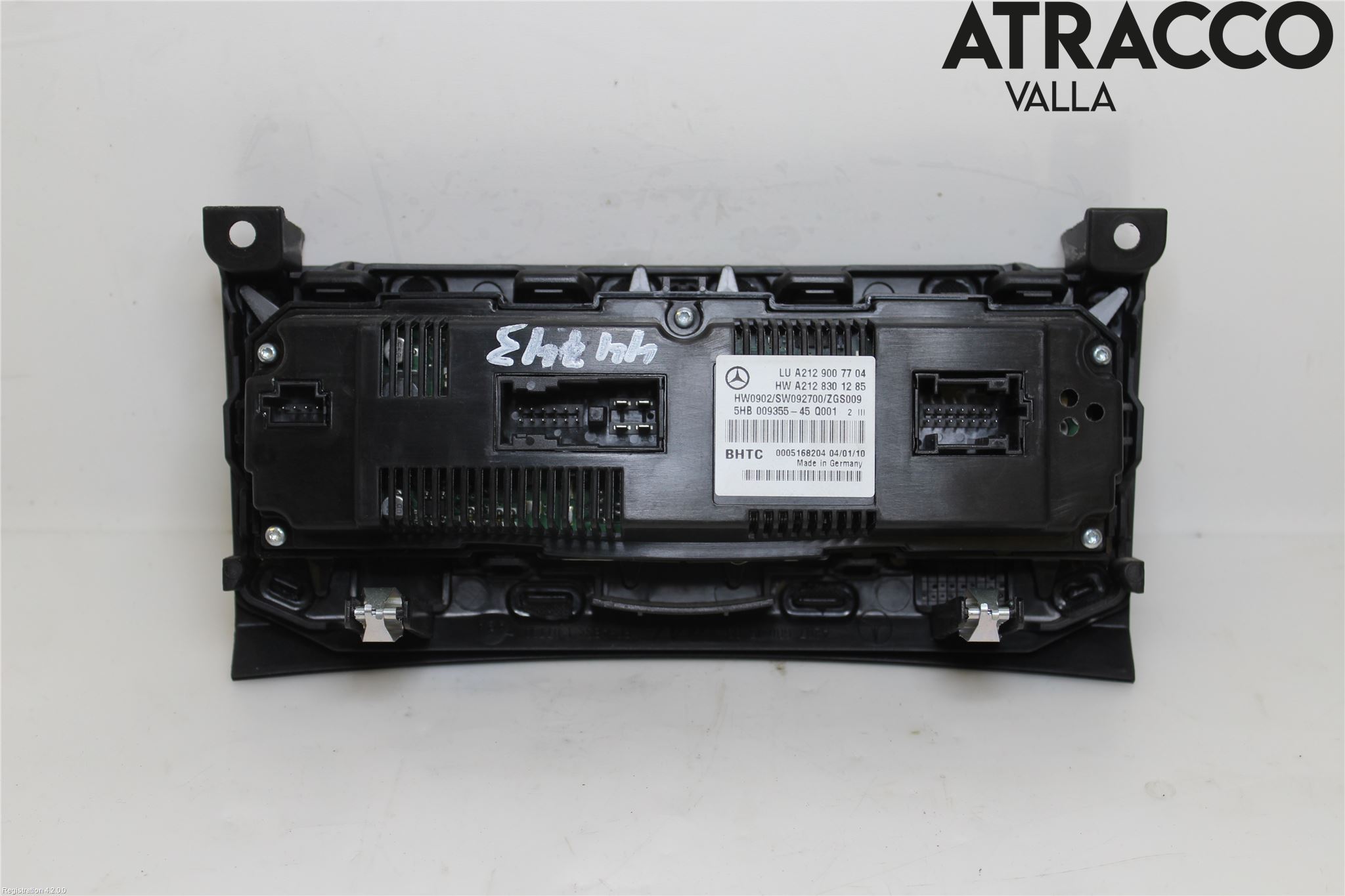 Mercedes-Benz MB E-KLASS (W212) 09-16 Varme Ac Betjening-Display