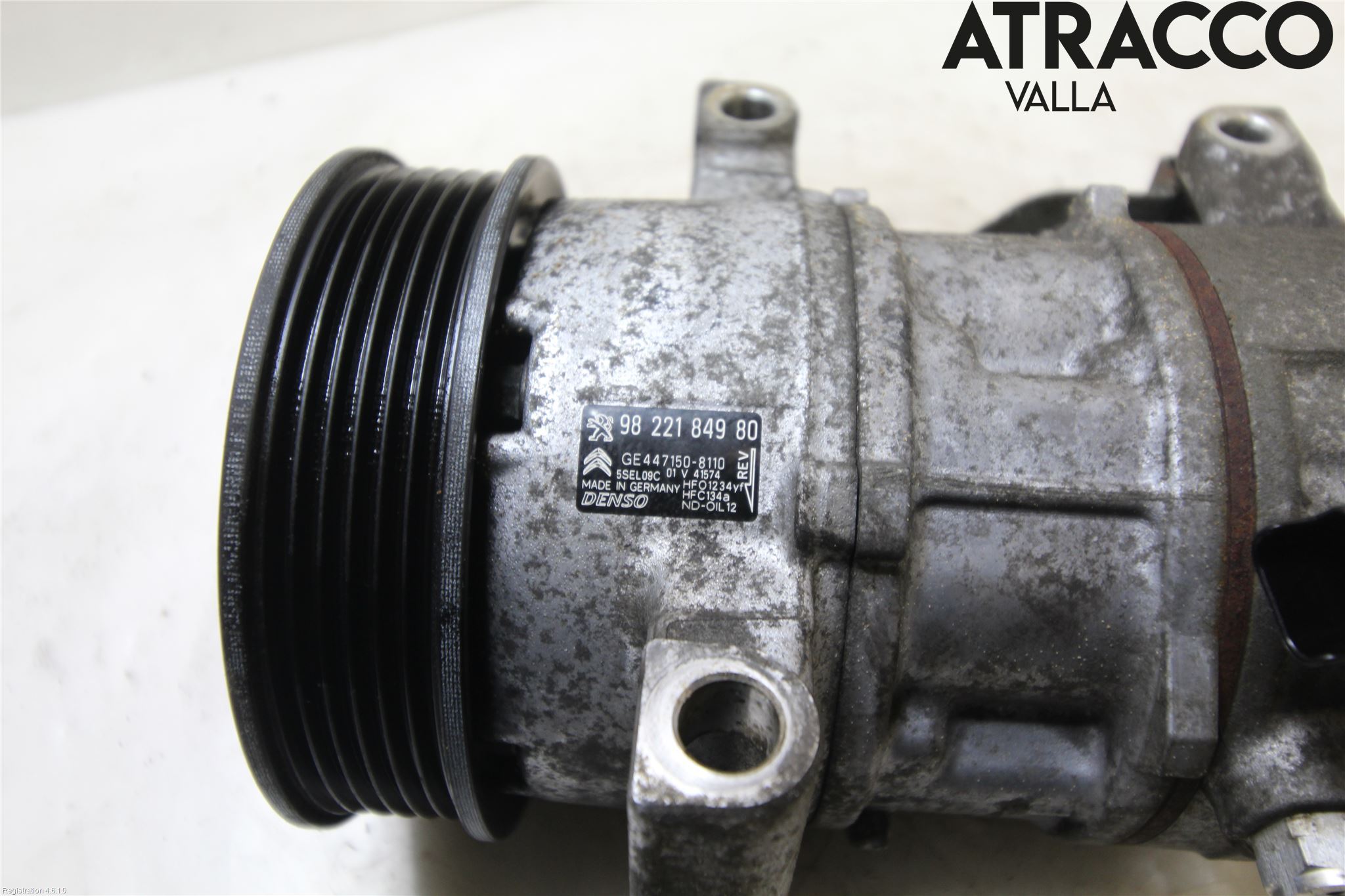 Peugeot PEUGOT 208 16-19 Varme Ac Kompressor