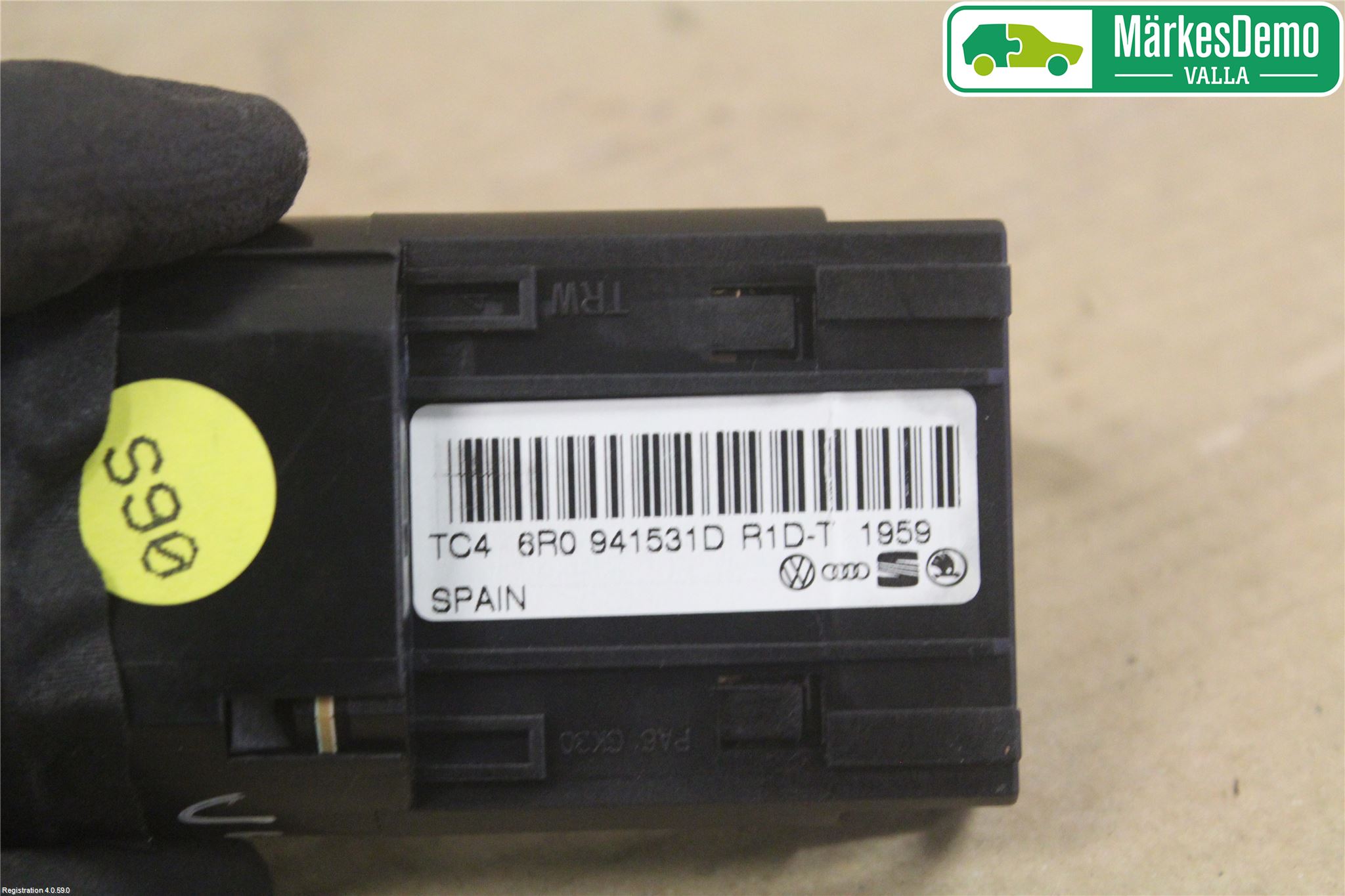 Volkswagen VW POLO 10-17 Bryter Hovedlys