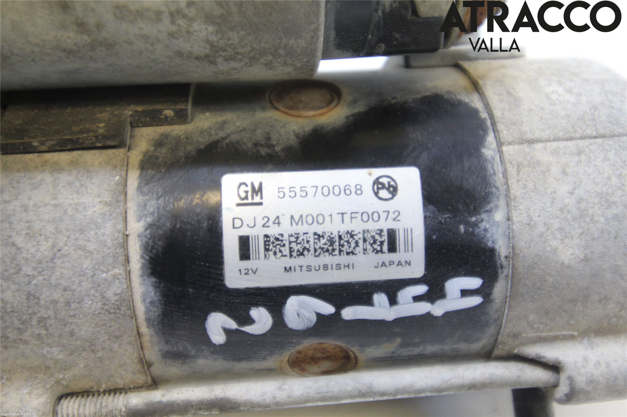 Opel ZAFIRA C 12-19 Startmotor Diesel