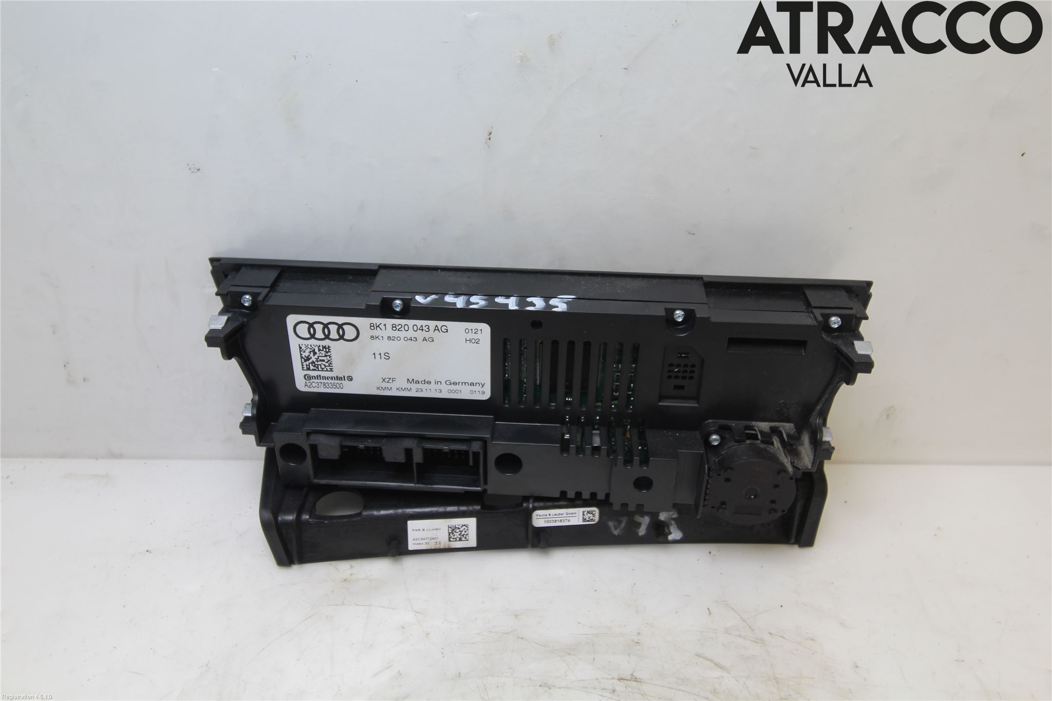 Audi A4 12-15 Varme Ac Betjening-Display