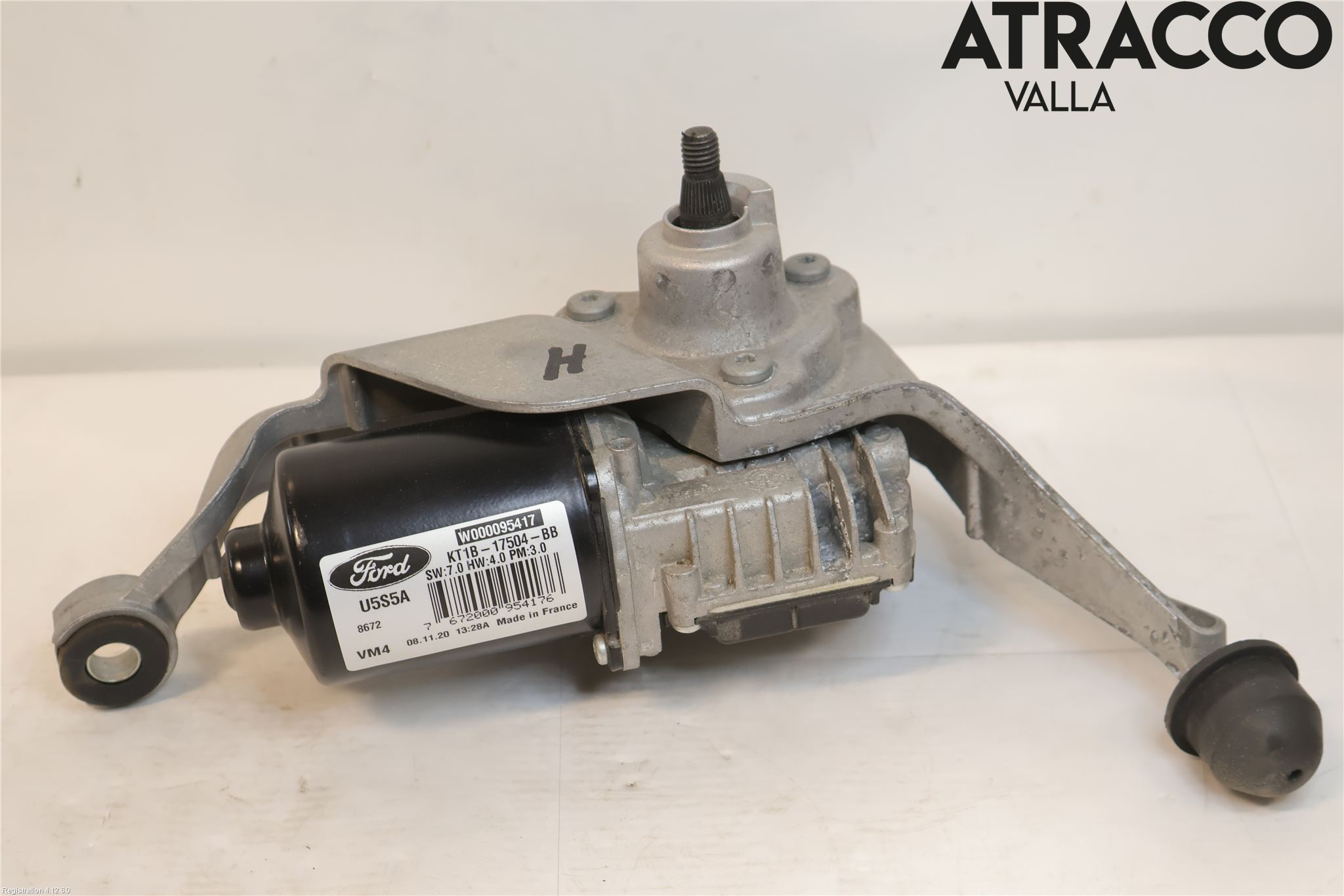 Ford TRANSIT/TOURNEO CONNECT 13-22 Viskermotor Frontrute