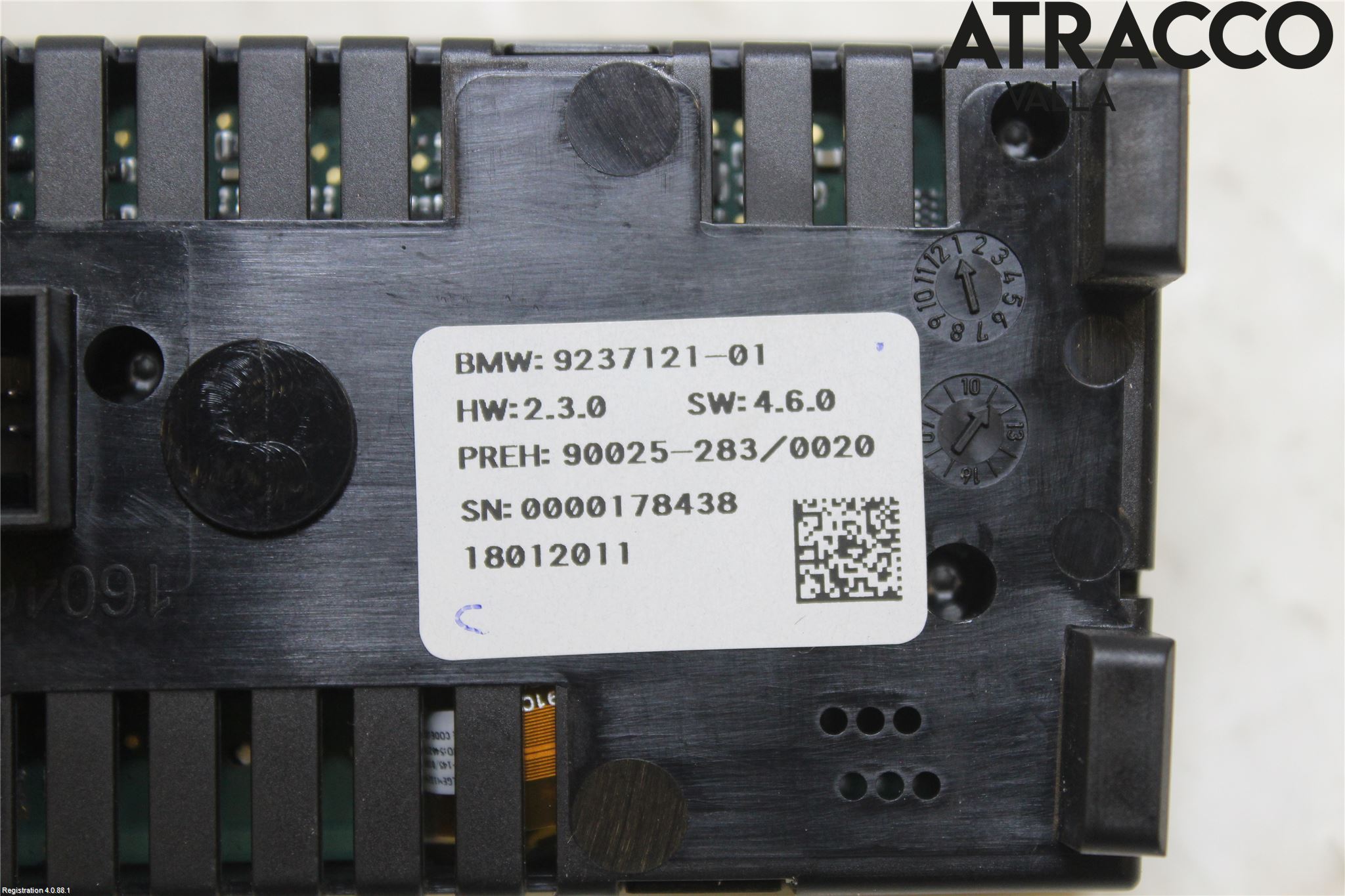 BMW 5 GT F07 09-17 Varme Ac Betjening-Display