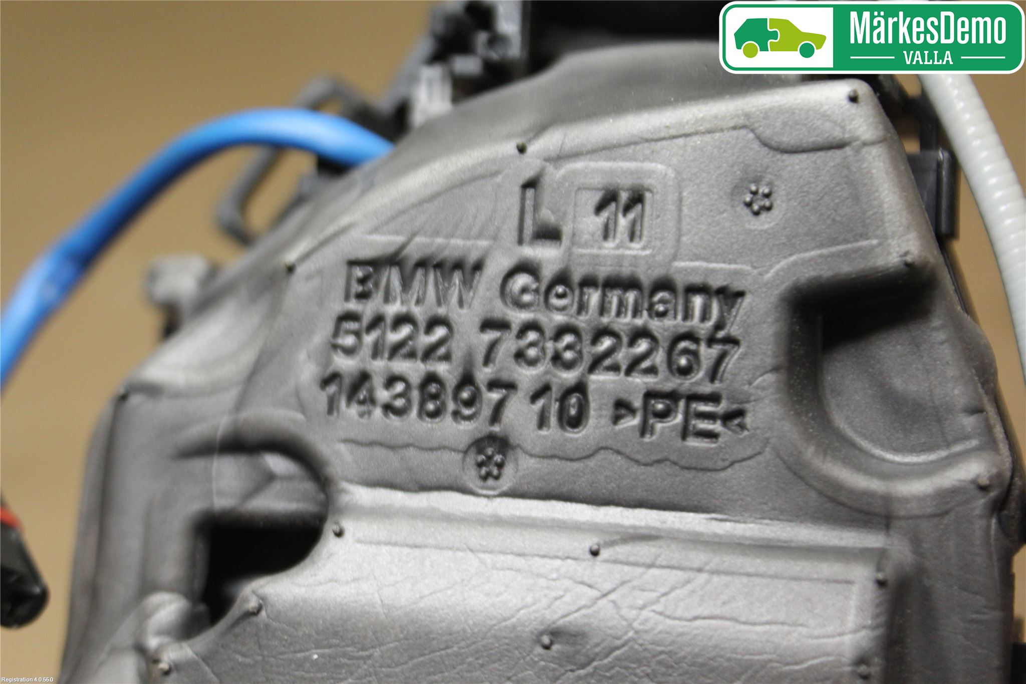 BMW 3 F30/F31/F80 12-19 Dørhandtak Ytre Venstre