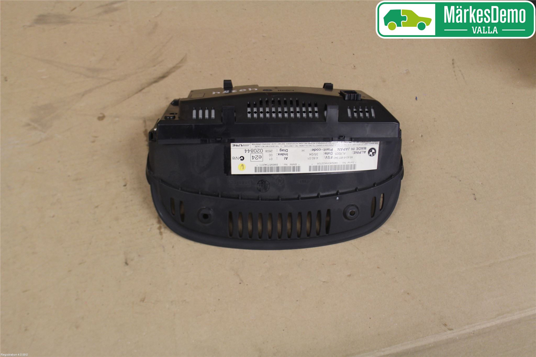 BMW 5 E60/61 Sed/Tou 02-10 Multifunktionsdisplay