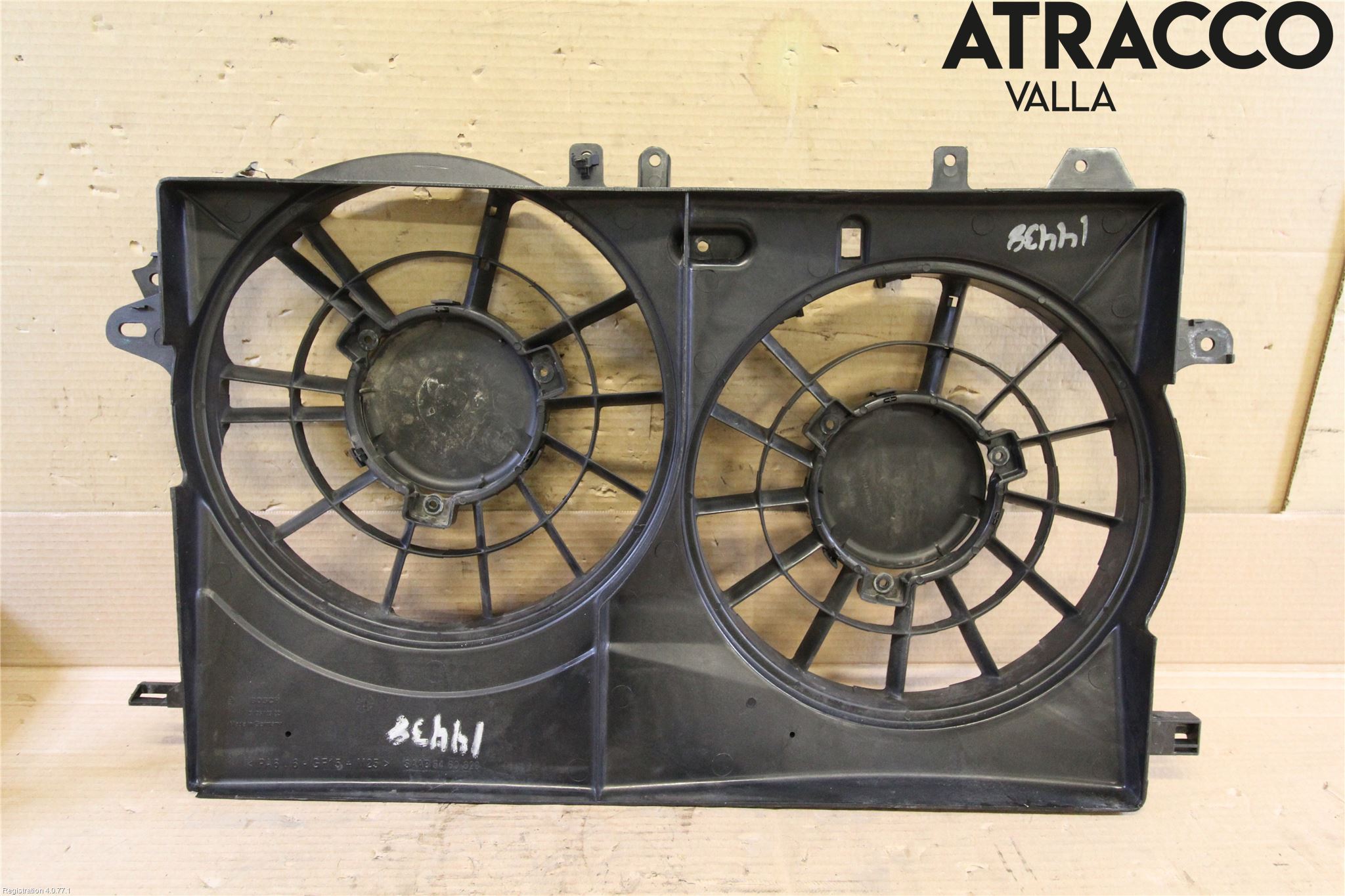 Saab 9-5 -05 Kjølevifte-Radiator Hus-Kåpe