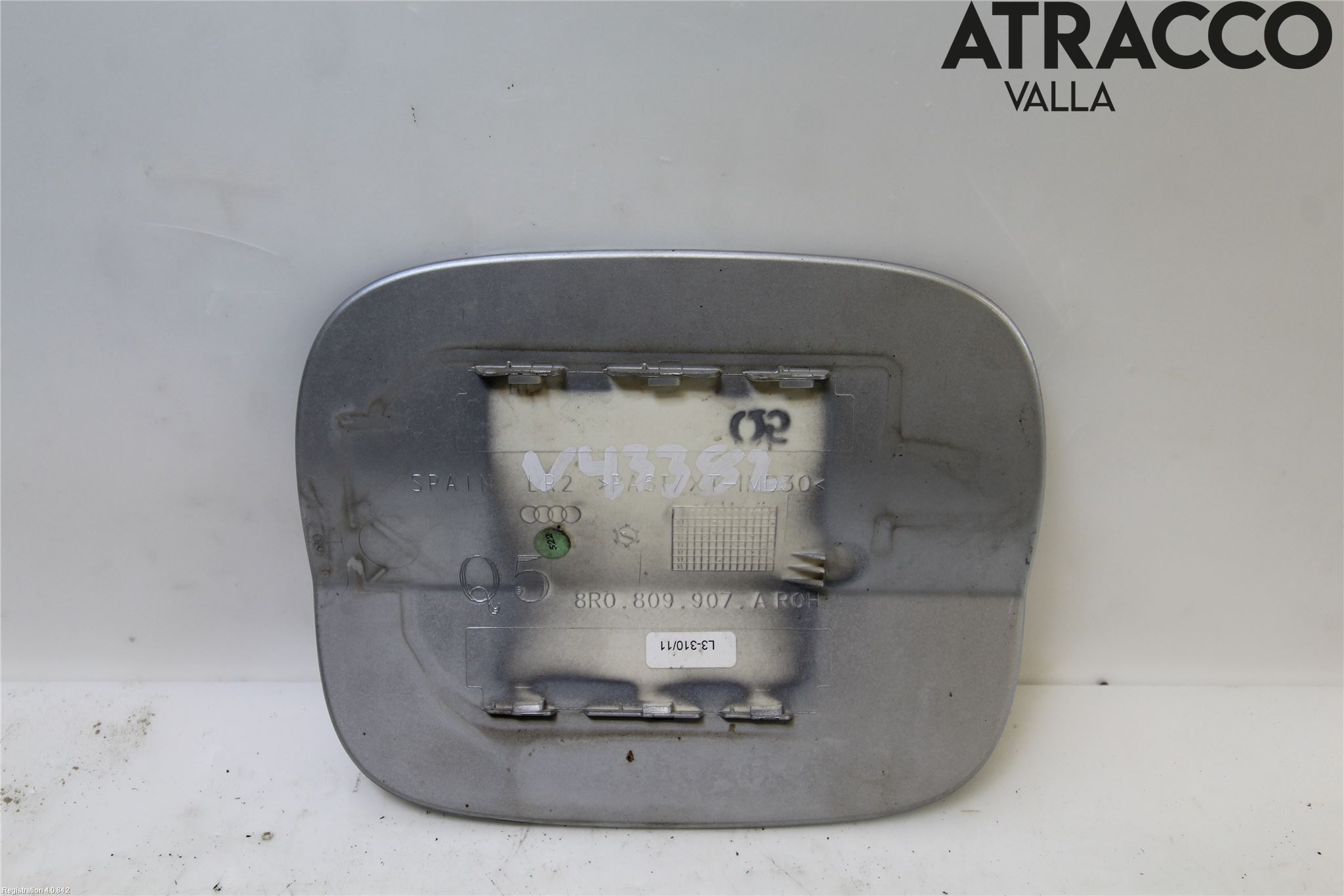 Audi Q5 09-16 Drivstoff Tankluke